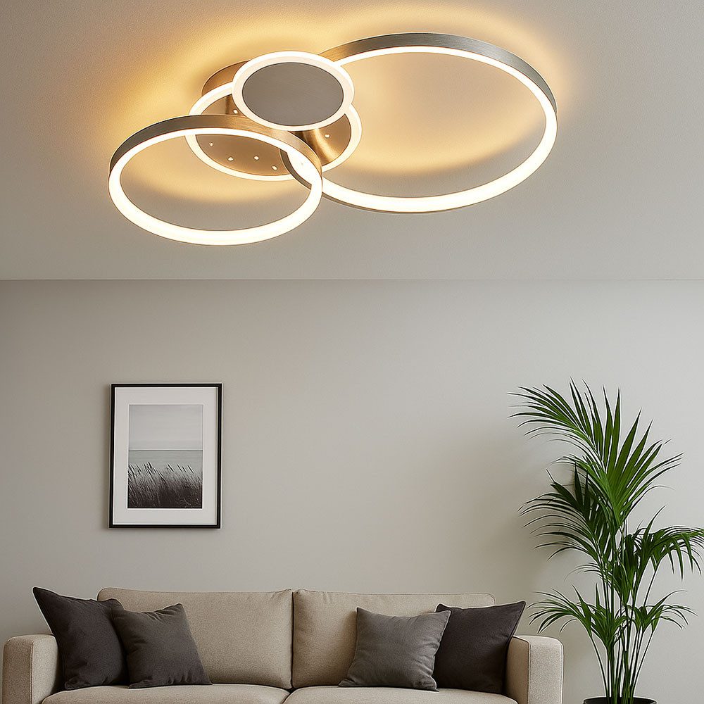 WOFI LED Deckenleuchte, LED-Leuchtmittel fest verbaut, Warmweiß, Deckenleuc günstig online kaufen