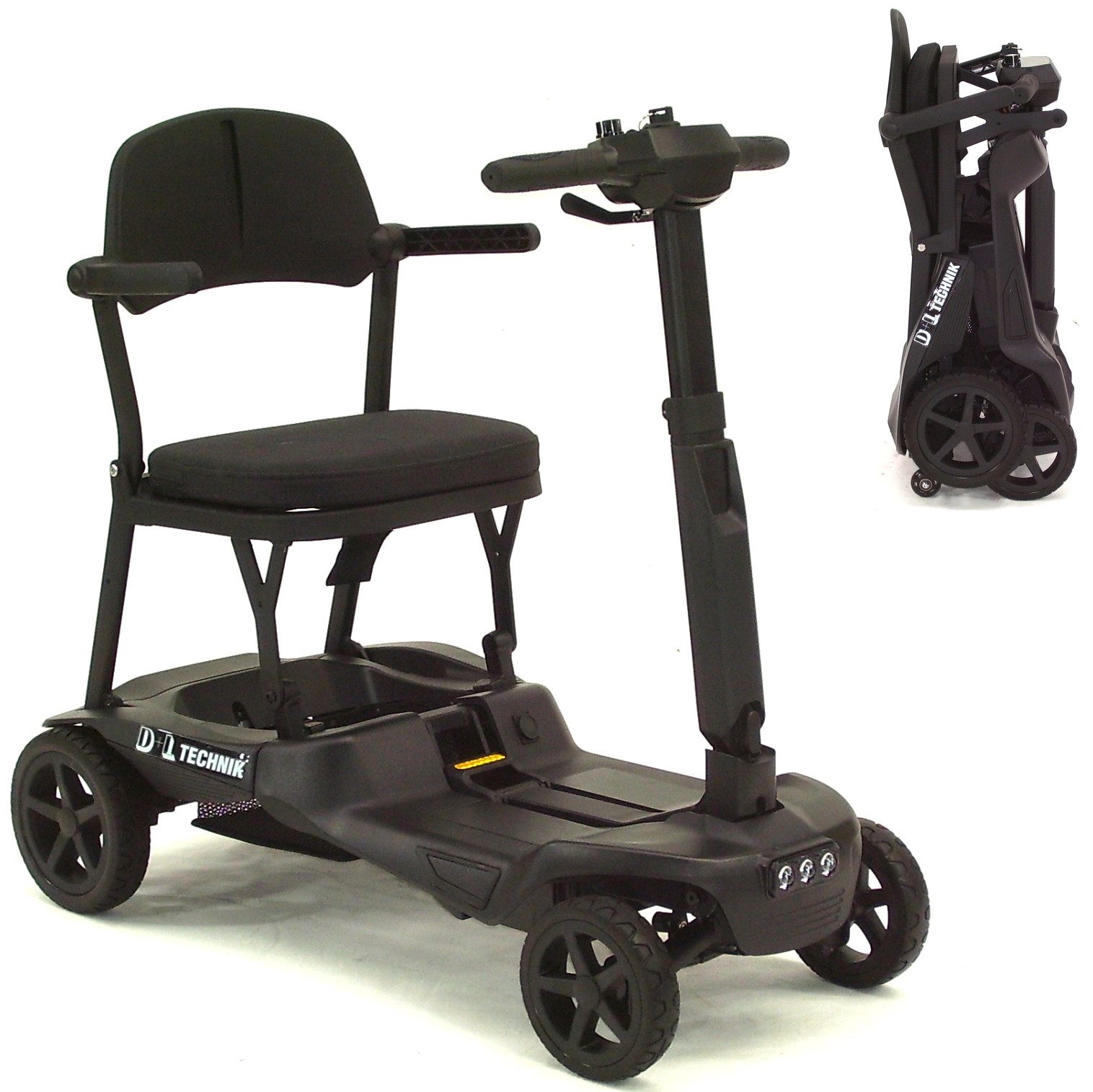 Elektrorollstuhl Seniorenmobil faltbar Elektromobil 17,5kg Elektroroller 06077