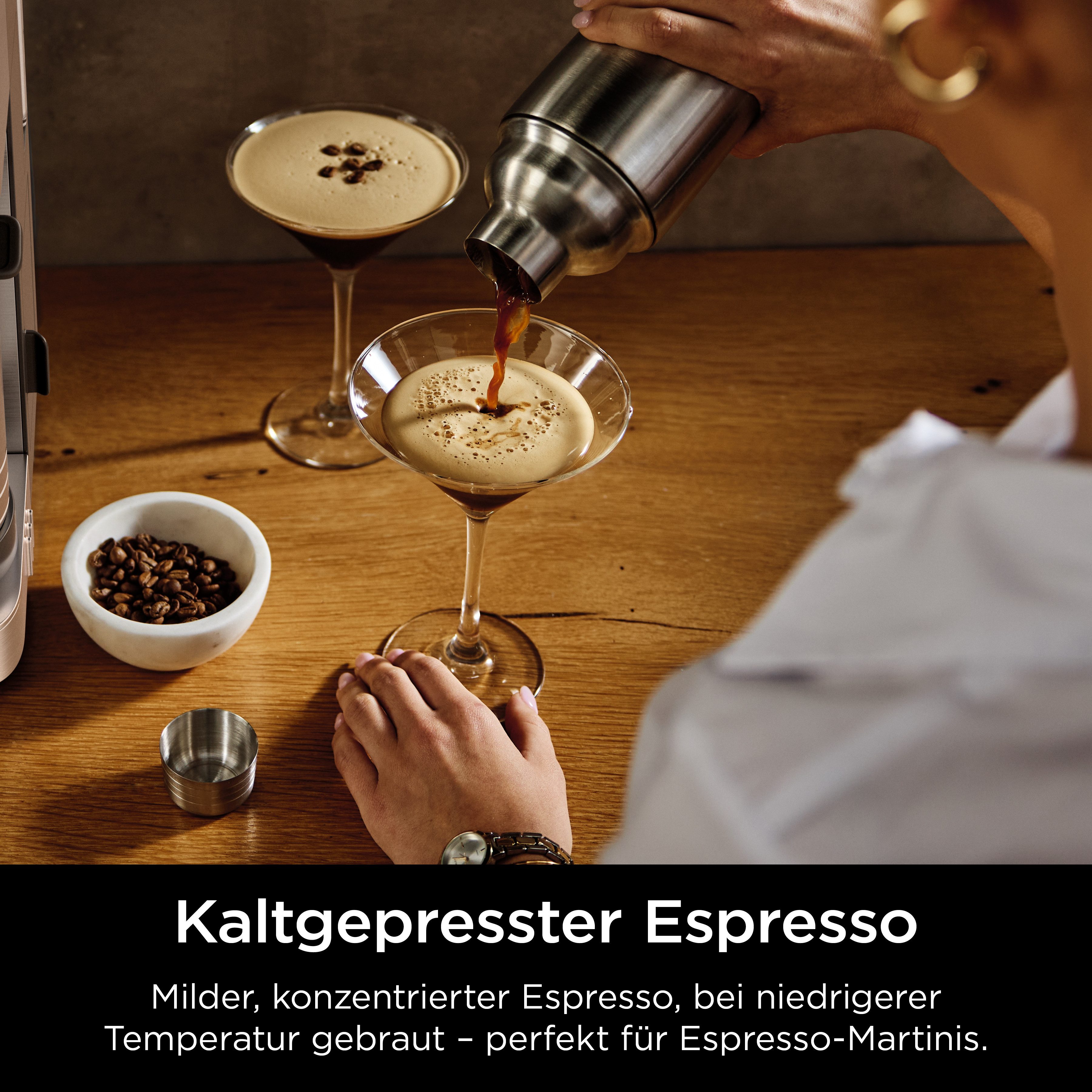 NINJA Espressomaschine ES701EU, 3-in-1-Kaffeemaschine für Espresso, Filterkaffee und Cold Brew