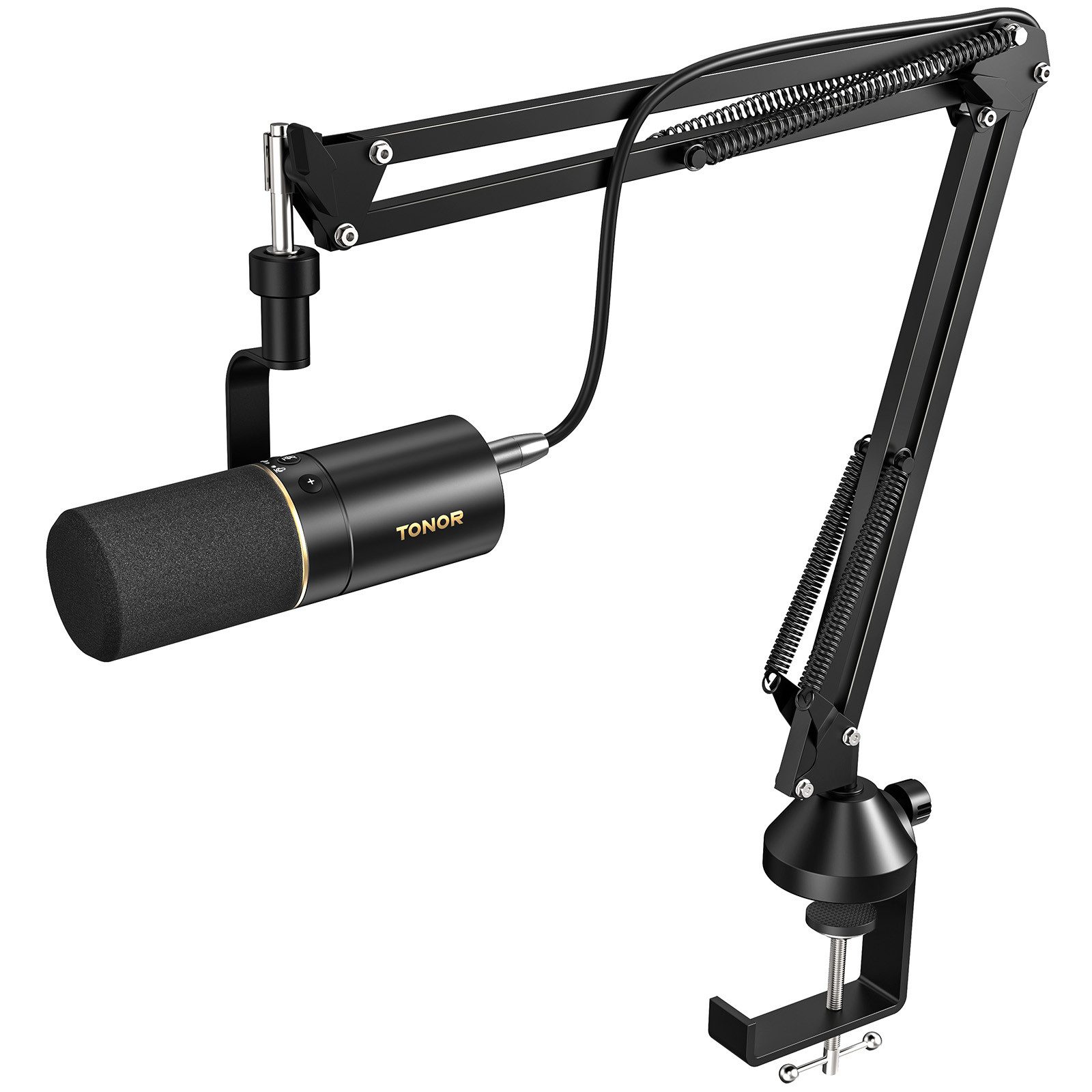 TONOR Mikrofon Dynamisches Microphone mit XLR/USB Kabel, Vocal Mic Gesangsmikrofon.