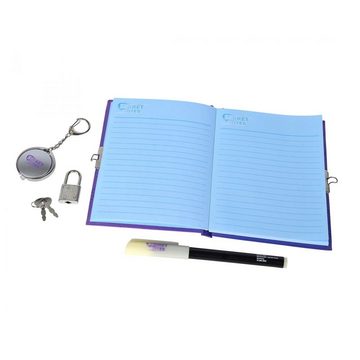 SIMBA Tagebuch Secret Notes Set, mit geheimer Schrift nur mit UV-Licht sichtbar