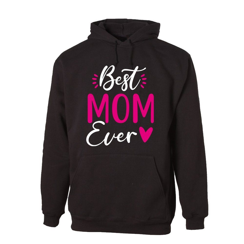 G-graphics Hoodie Best Mom ever mit trendigem Frontprint mit Spruch / Sprüche zum Muttertag