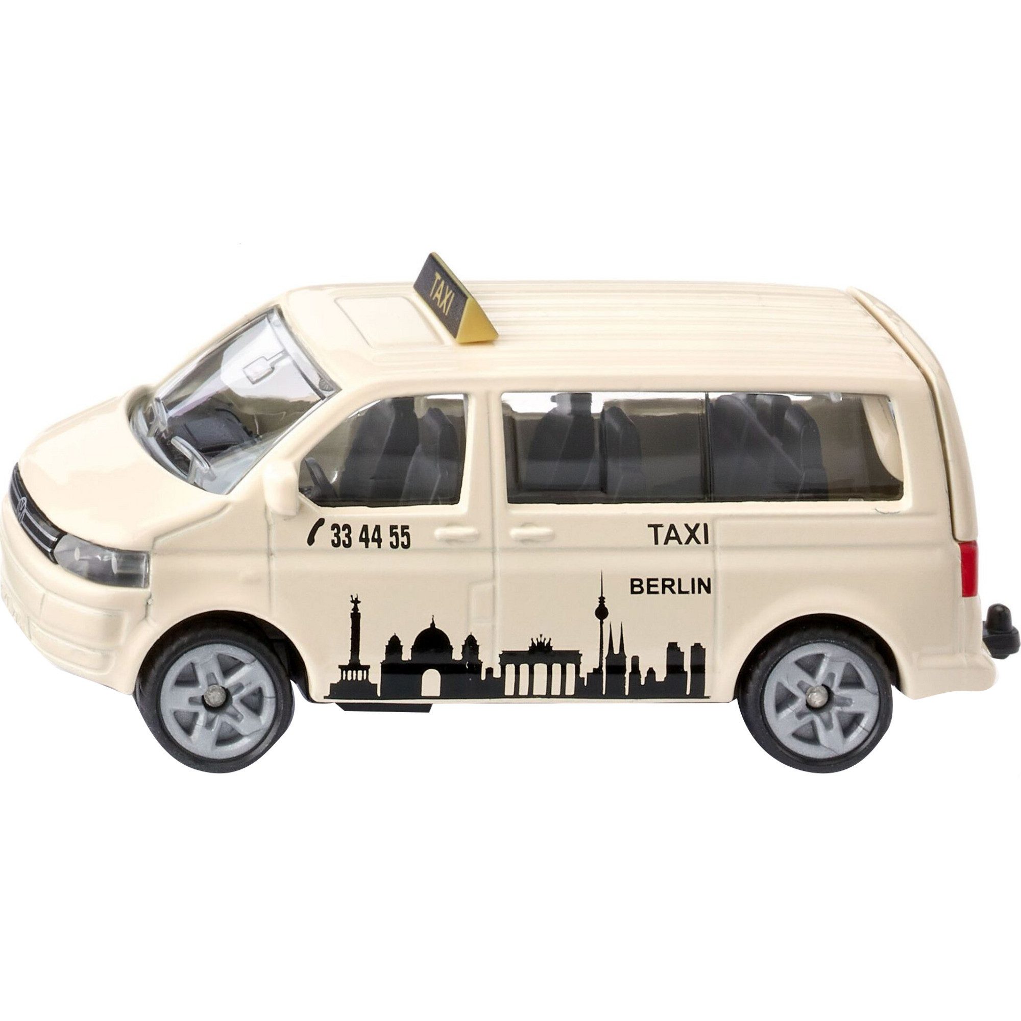 Siku Игрушки-Auto SIKU BLISTER VW T5 Großraumtaxi, Modellfahrzeug
