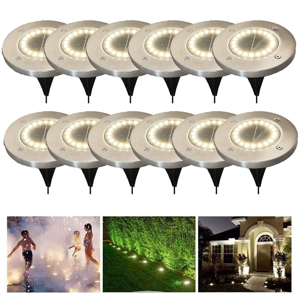 QUBEBU LED Solarleuchte Wasserdicht Led Solar günstig online kaufen
