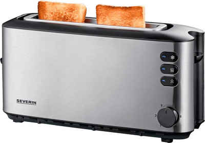 Severin Toaster AT 2515, 1 langer Schlitz, für 2 Scheiben, 1000 W