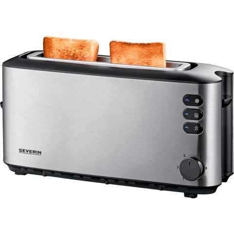 Severin Toaster AT 2515, 1 langer Schlitz, für 2 Scheiben, 1000 W