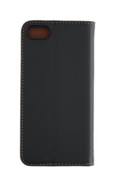 JAMCOVER Handyhülle Echt Leder Bookcase - Handytasche für Apple iPhone 7, 8, SE 2020, 2022 (11,94 cm/4,7 Zoll), Kartenfach und Standfunktion