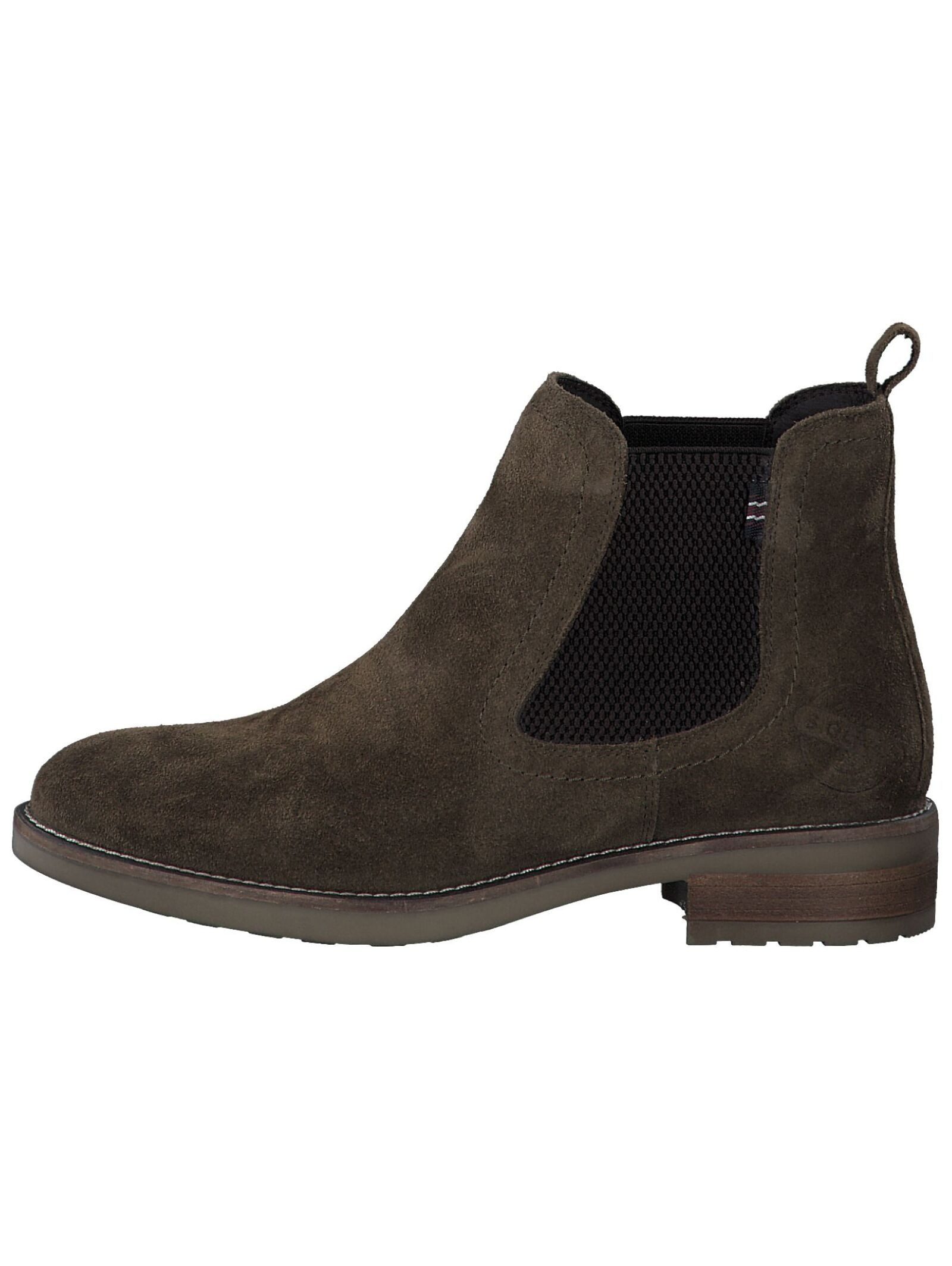s.Oliver Stiefelette Veloursleder . Stiefelette günstig online kaufen