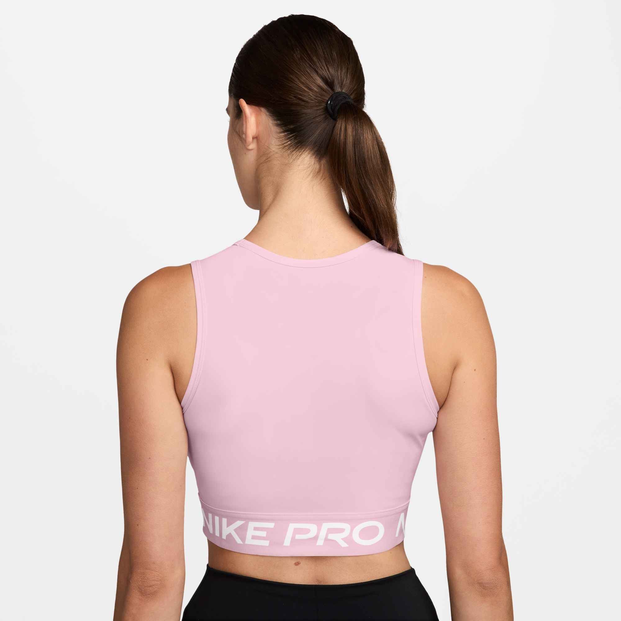 Nike Tanktop PRO DF 365 CROP TANK mit Rundhalsausschnitt, aus Polyester und Elasthan, normaler Schnitt