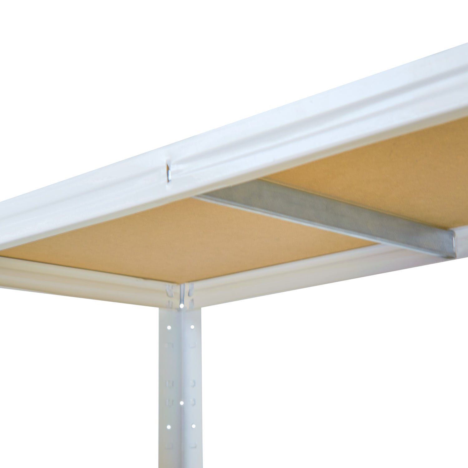 shelfplaza Schwerlastregal HOME, 90x90x45cm weiß, 3 Böden, Kellerregal, Gar günstig online kaufen