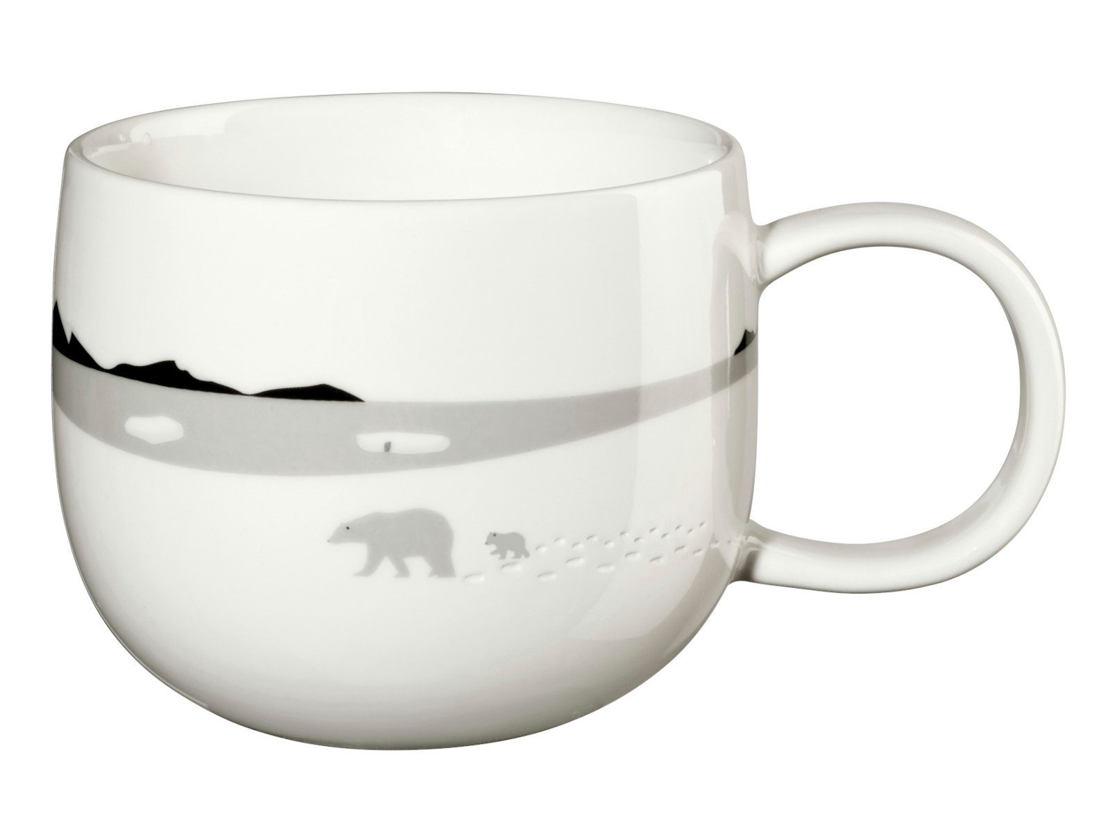 ASA SELECTION Becher joy Henkelbecher north pole 0,4l, new bone china