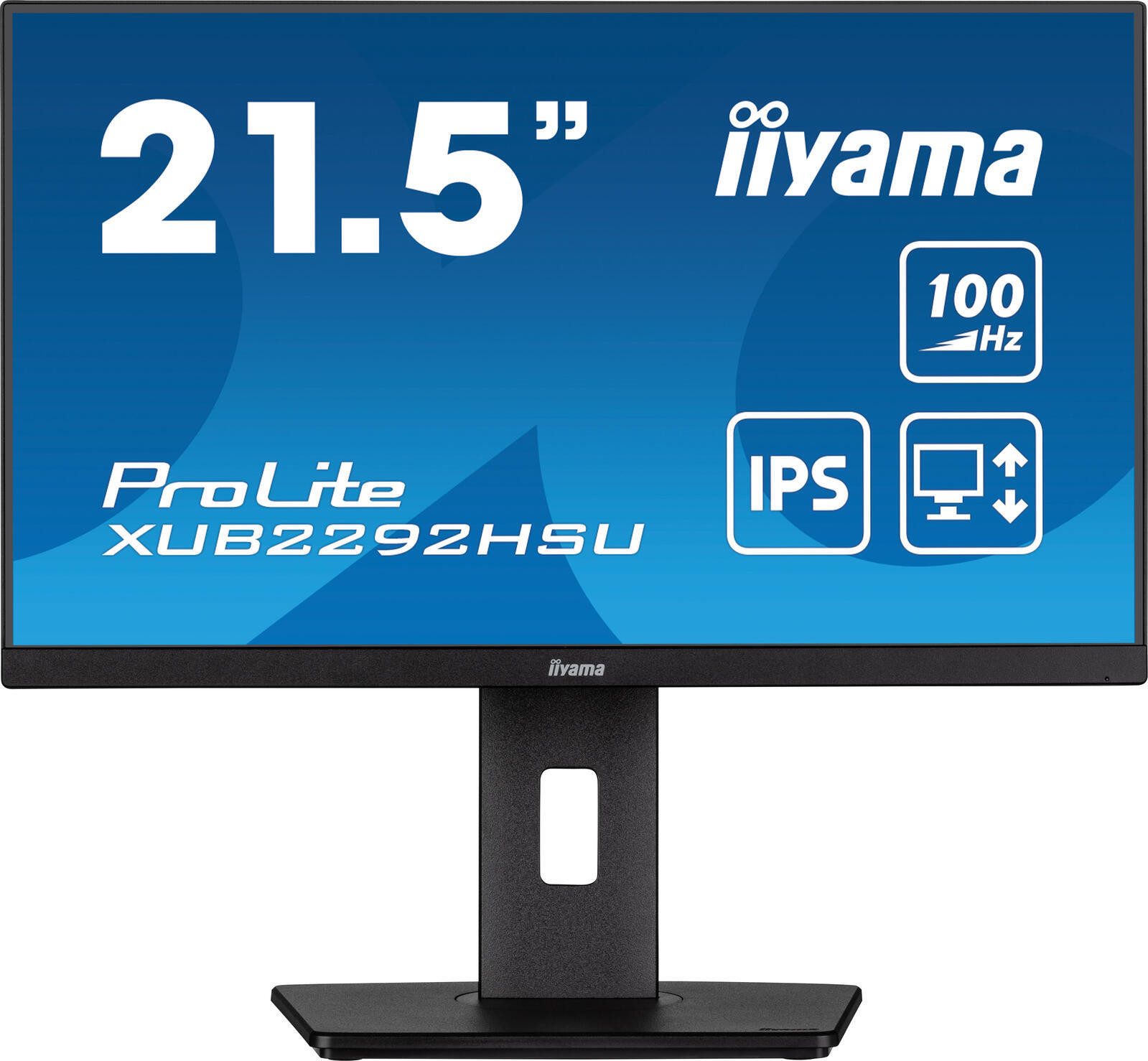 Iiyama iiyama ProLite XUB2292HSU-B6 TFT-Monitor (1.920 x 1.080 Full HD, 0,40 ms Reaktionszeit, 100 Hz, IPS)