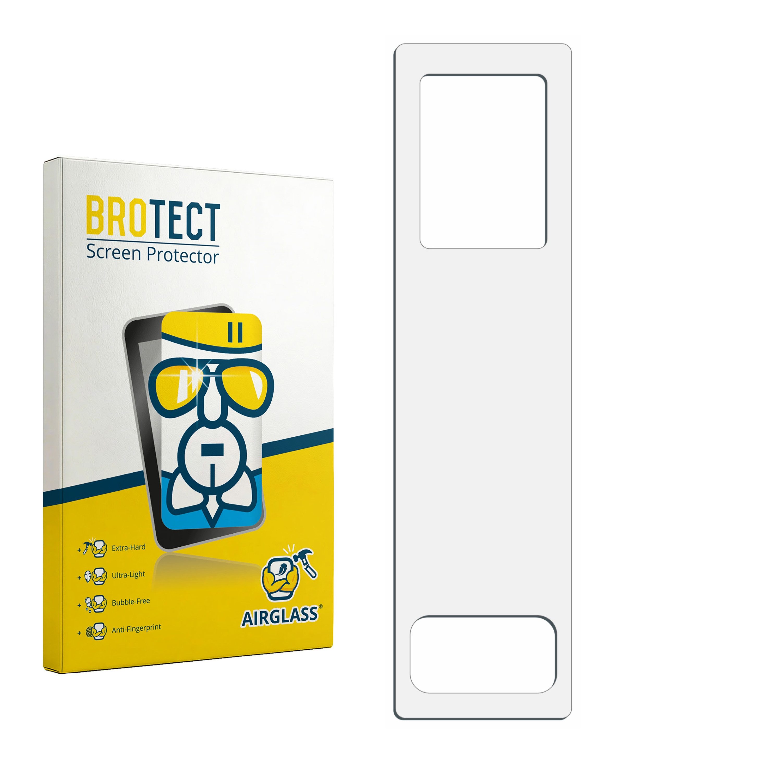 BROTECT Displayschutzglas Folie für GeekVape Aegis Legend 5, Schutzfolie Glas Panzer Display Schutz klar