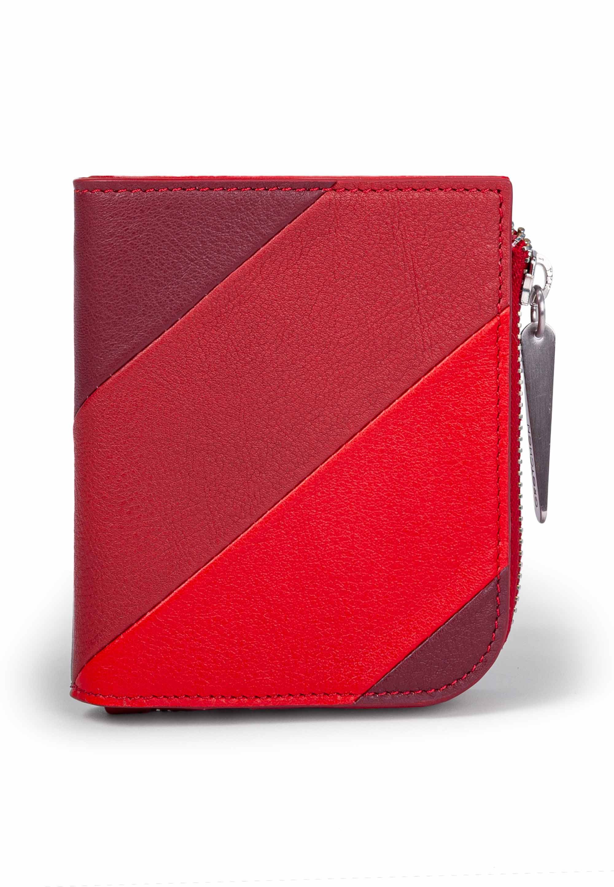 GRETCHEN Geldbörse Striped Purse, aus italienischem Rindsleder