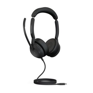 Jabra Evolve2 50 MS Kopfhörer (Active Noise Cancelling (ANC), Stereo USB-C)