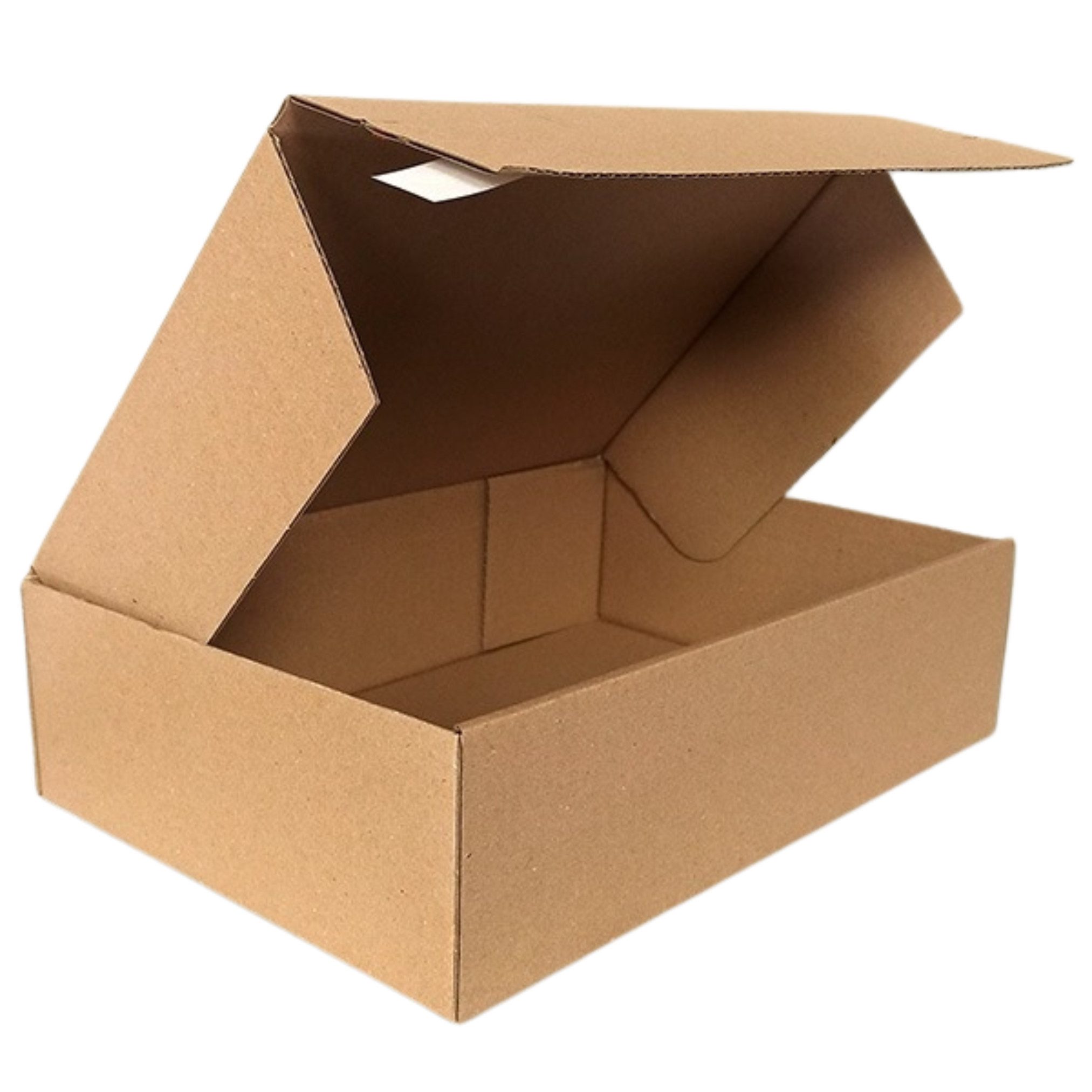 Packen24 GmbH Versandkarton Faltschachtel 339 x 229 x 92 mm Haftklebung Aufreißfaden