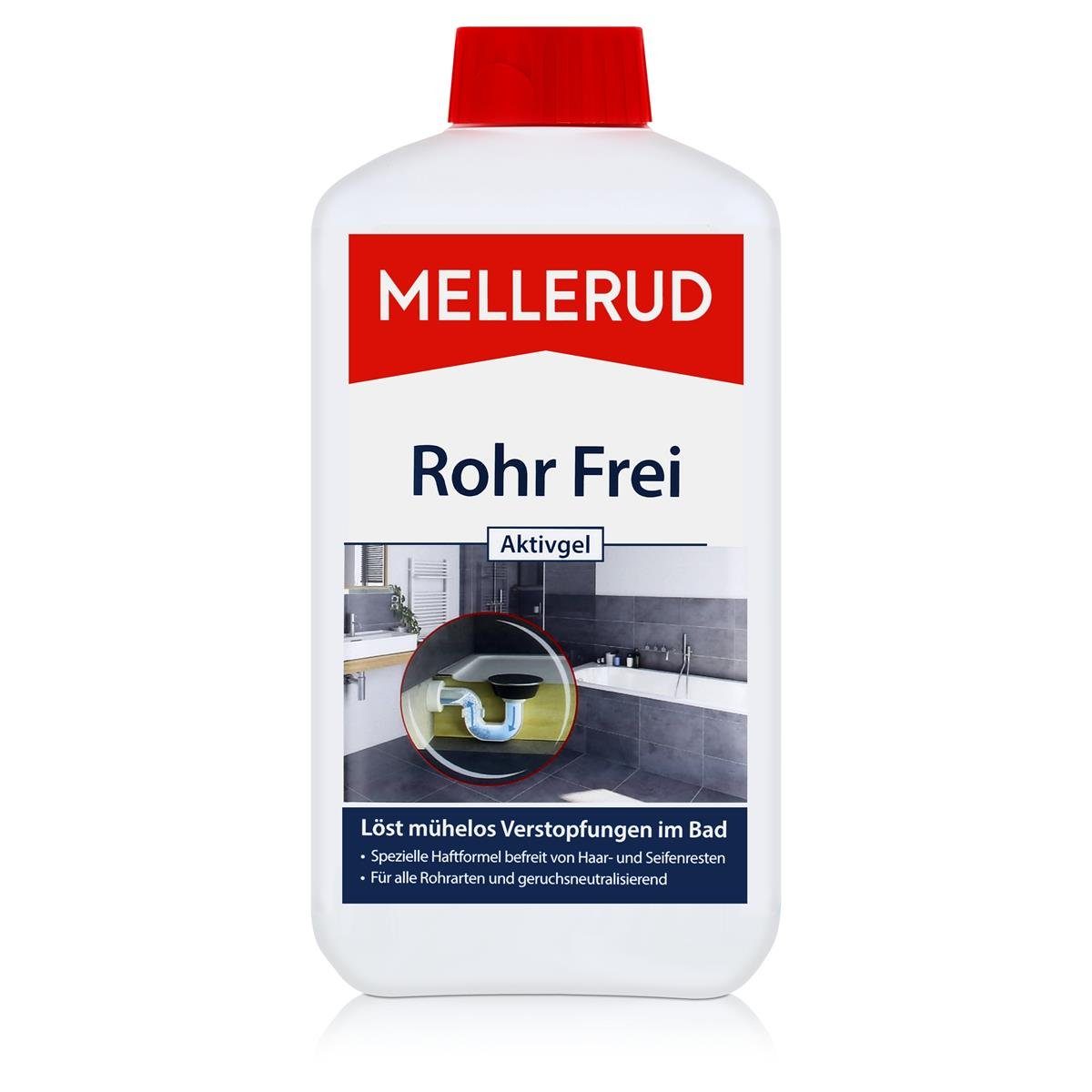 Mellerud Rohr Frei Aktivgel 1L - Löst Verstopfungen im Bad (1er Pack) Badreiniger