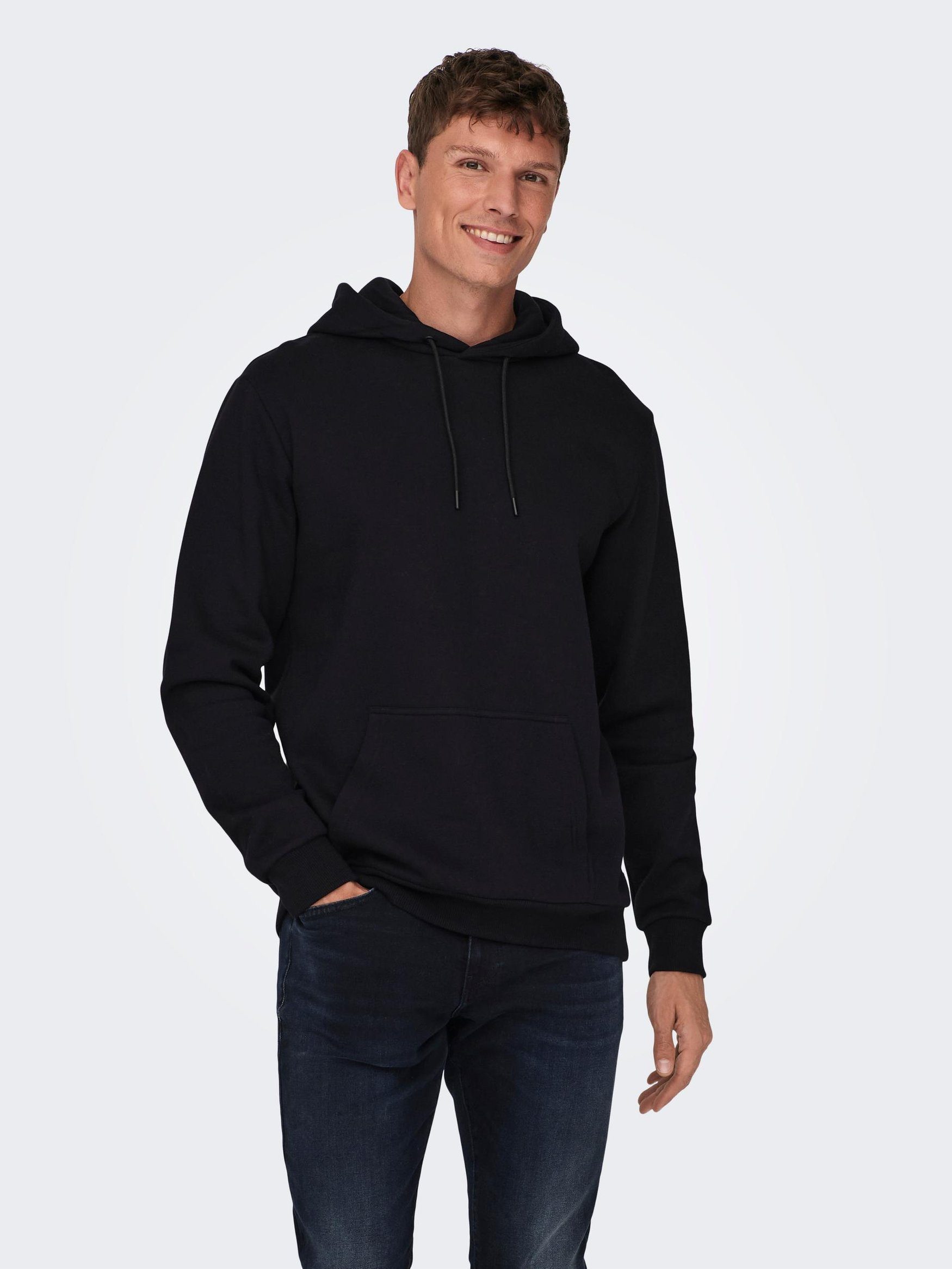 Only & Sons Herren Hoodie Kapuzenpullover ONSCERES günstig online kaufen