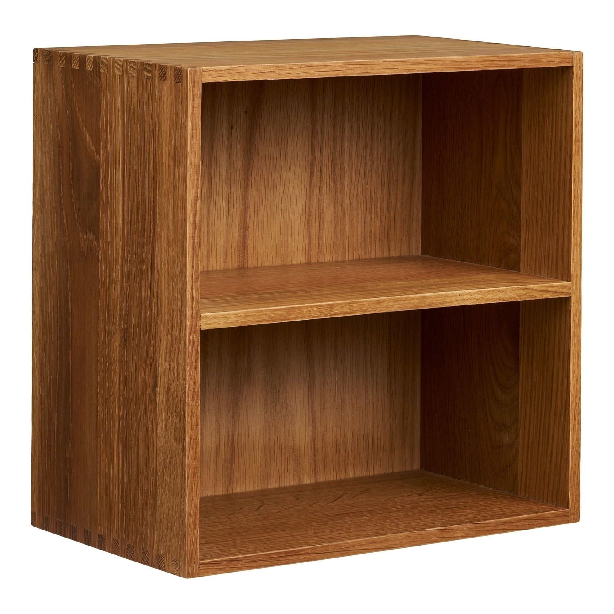 freiraum Hängeregal Townsville, in Eiche, Massivholz - 30x30x18cm (BxHxT)