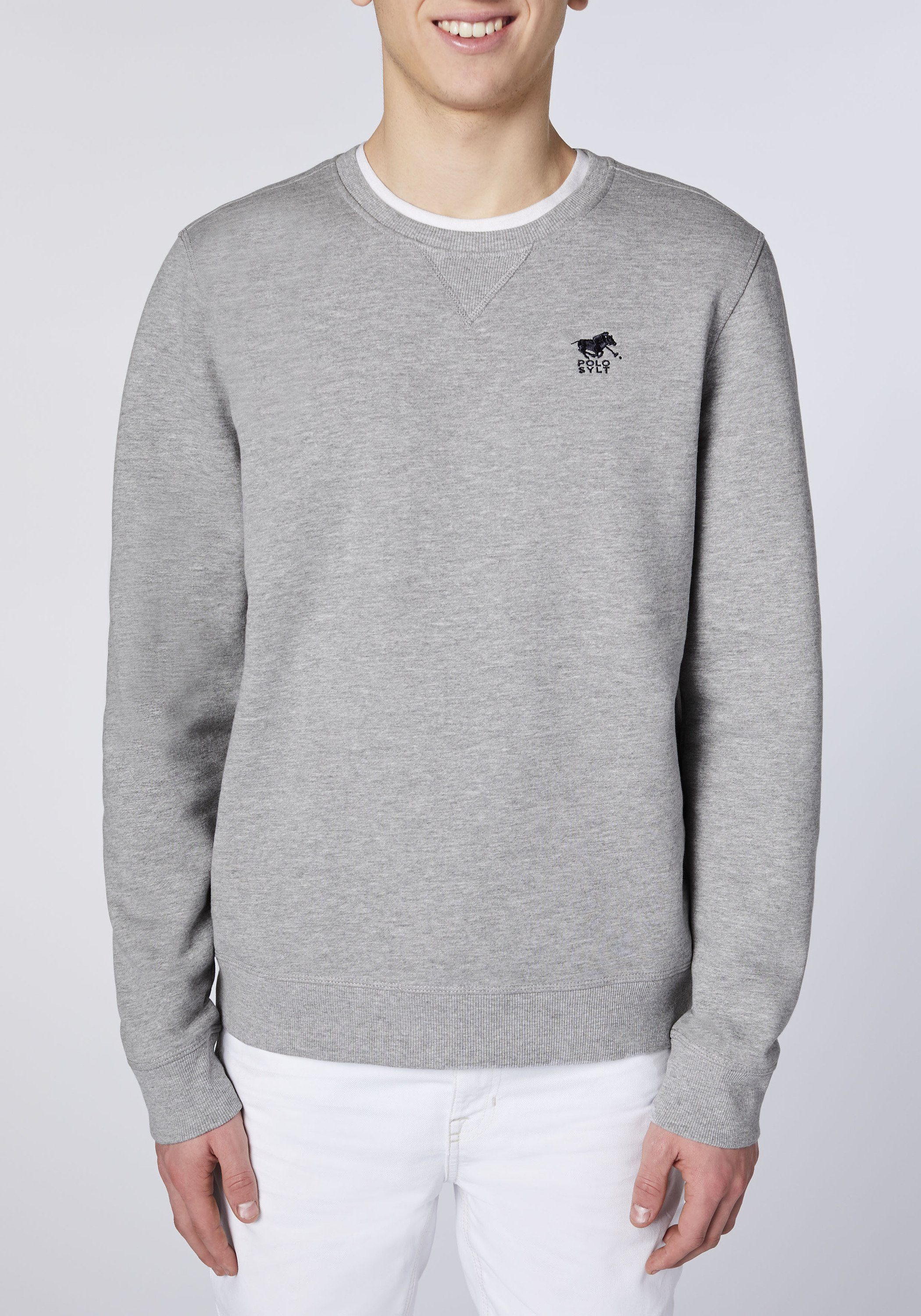 Polo Sylt Sweatshirt mit gesticktem Logo