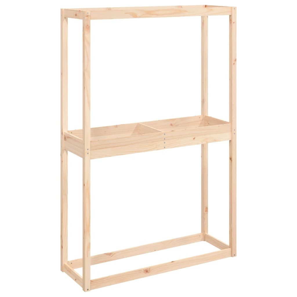 vidaXL Ablageregal Reifenregal 120x40x180 cm Massivholz günstig online kaufen