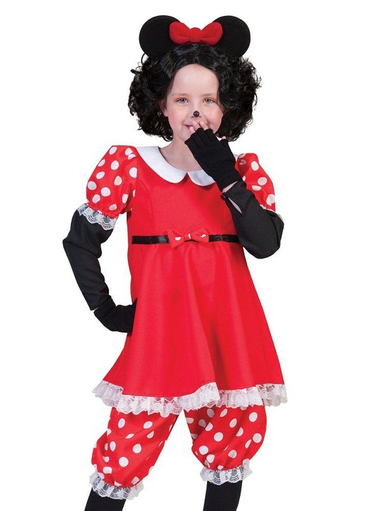 Funny Fashion Kostüm Maus Kinder Kostüm für Mädchen
