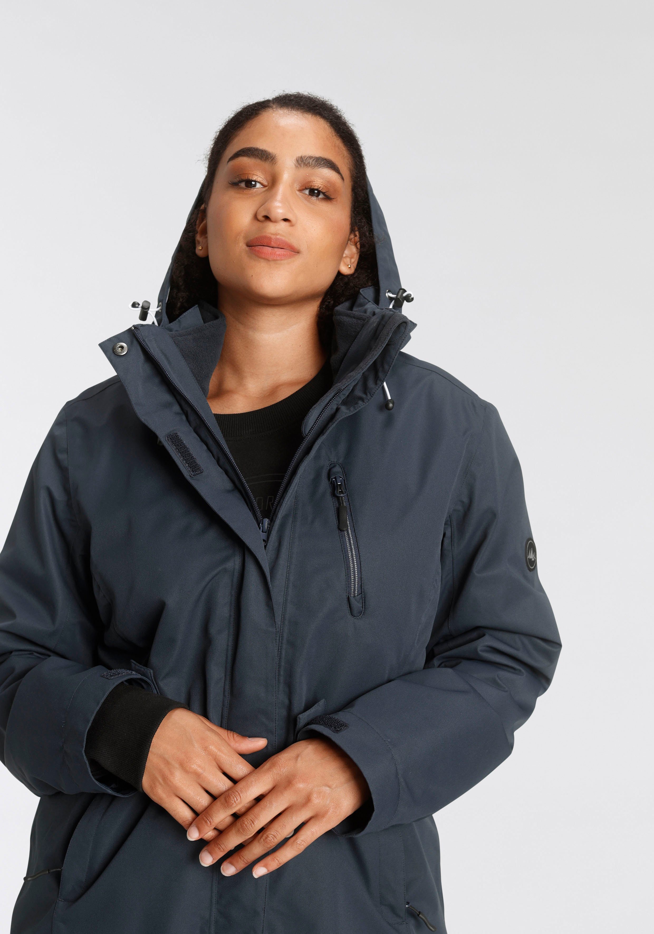 Polarino 3-in-1-Funktionsjacke (2-St) Außenjacke: 3.000mm Wassersäule, wind- & wasserdicht, atmungsaktiv – Bild 4 von 5