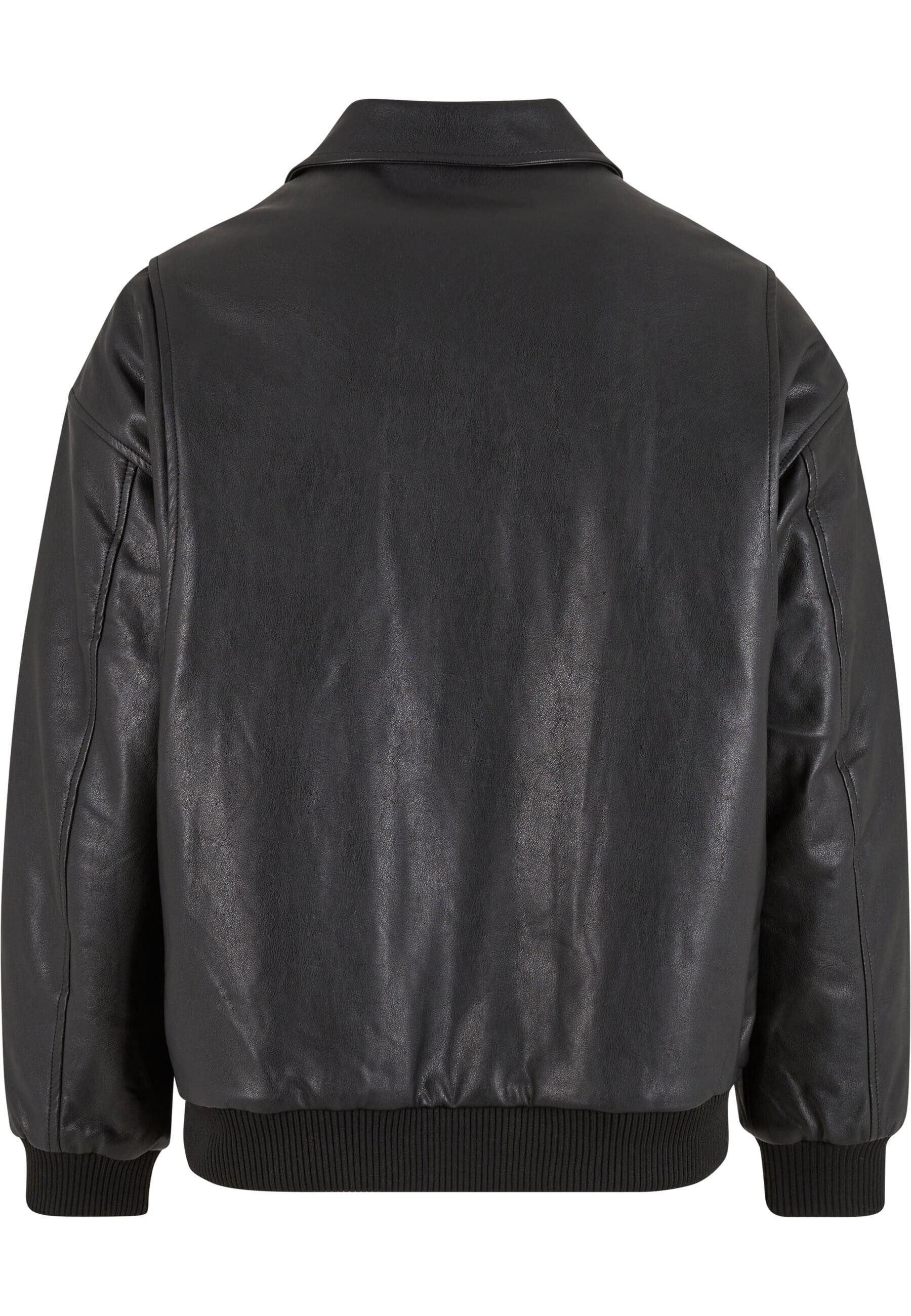 URBAN CLASSICS Lederjacke Urban Classics Synthetic Leather Blouson (1-St) günstig online kaufen