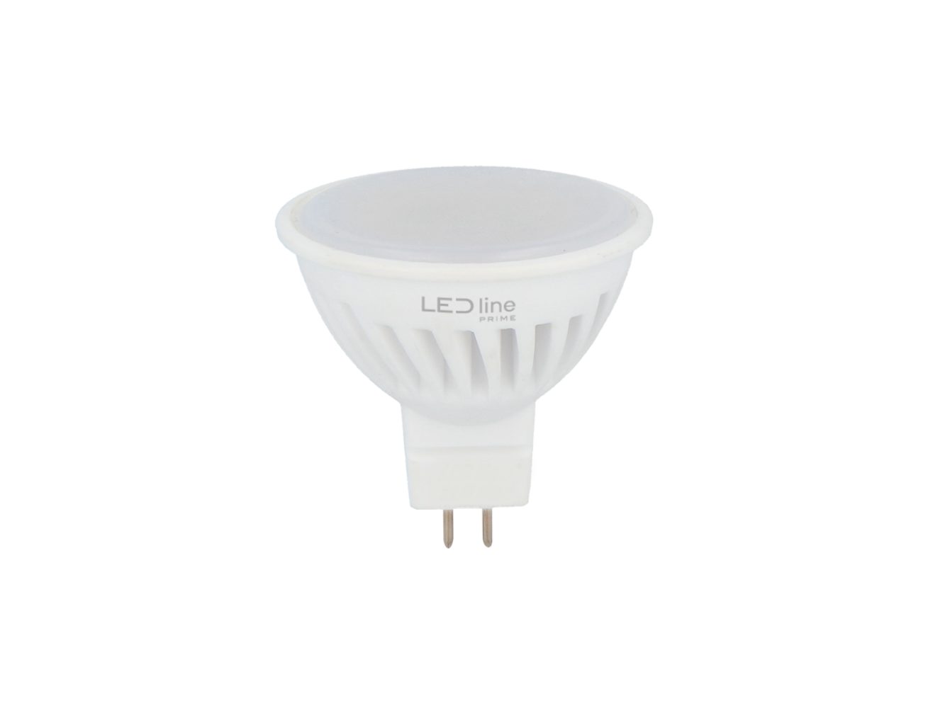LED-Line LED-Leuchtmittel LED GU5,3 MR16 5W Reflektor 600lm 120° Keramik 10-18V AC/DC Warm 2700K, GU5.3, Warmweiß, Keramik
