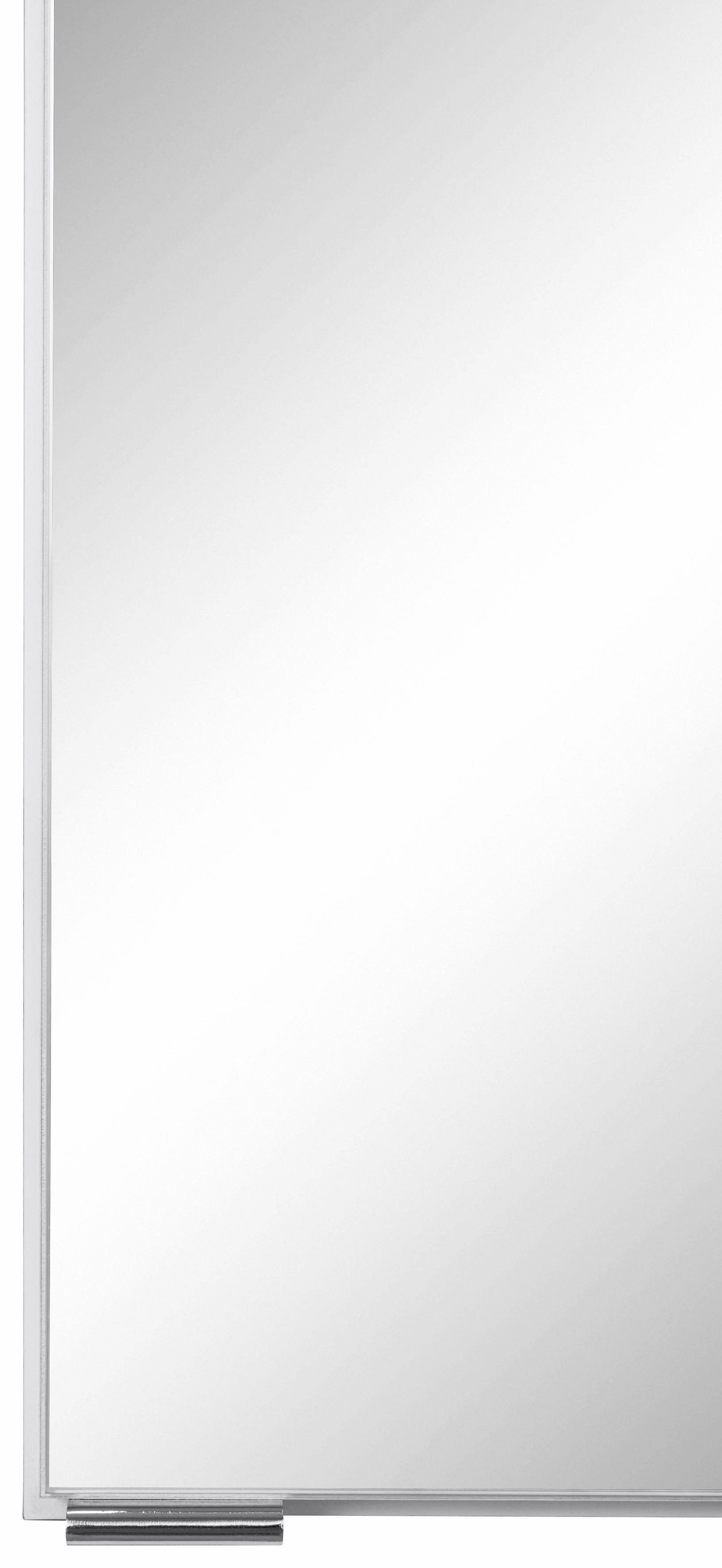HELD MÖBEL Ravenna 100 cm | Spiegelschrank weiß weiß Breite