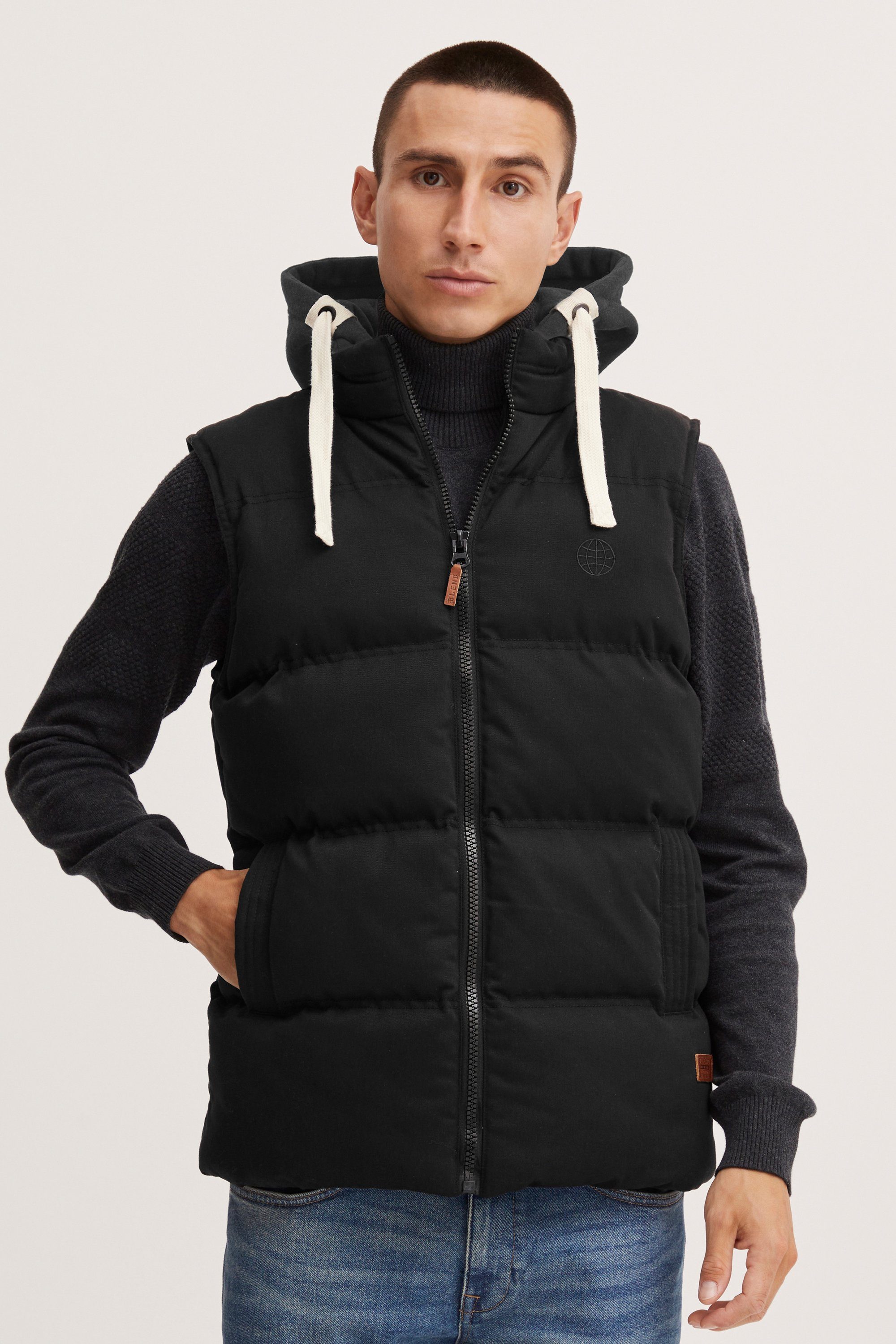 Blend Steppweste BHJens Weste mit abnehmbarer Kapuze günstig online kaufen