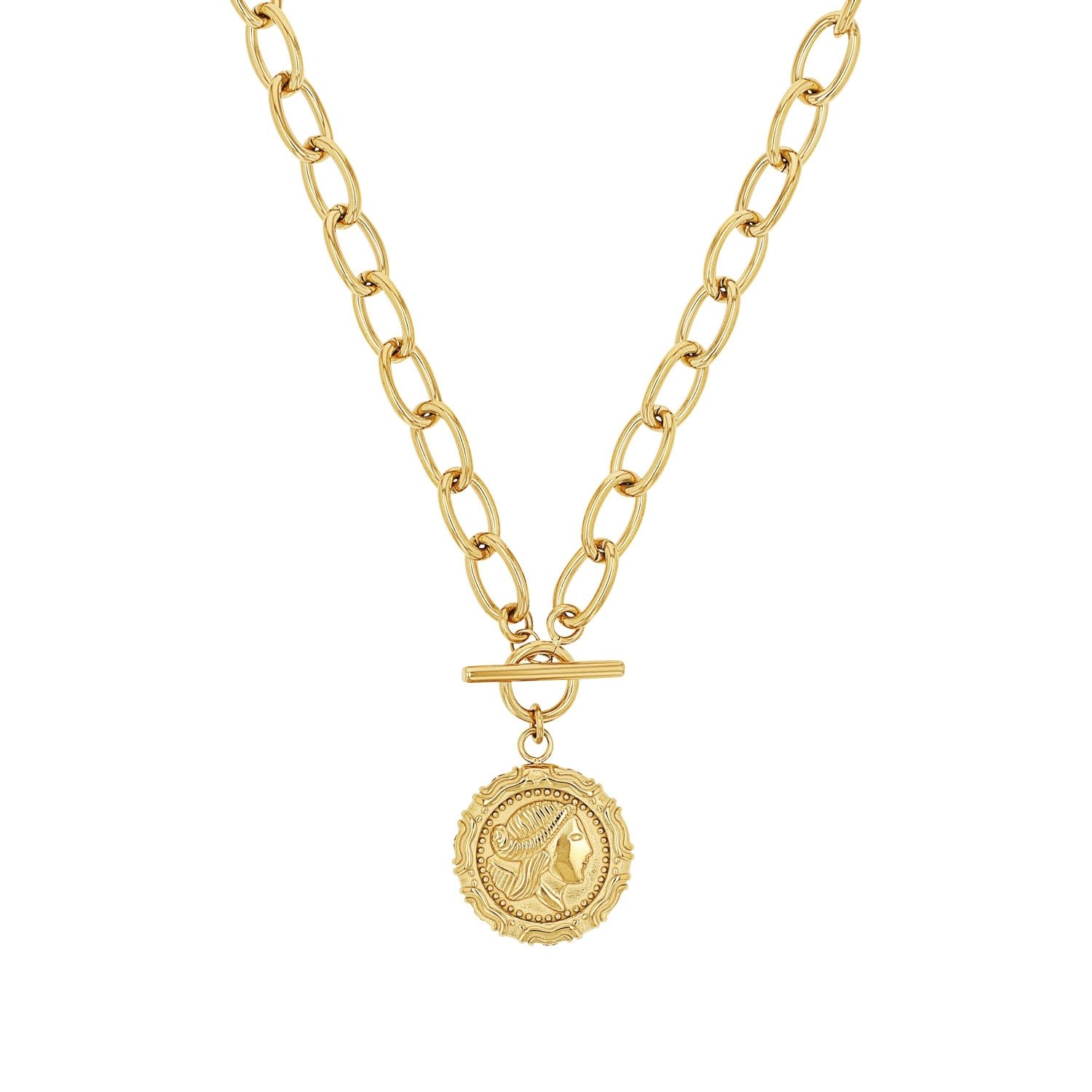 Noelani Edelstahlkette Noelani Kette mit Anhänger (Kette mit Anhänger, 1-tlg., Kette mit Anhänger)