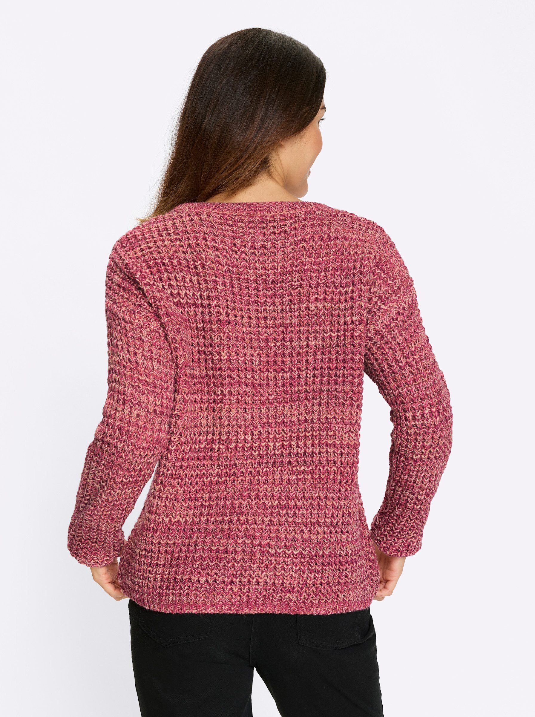 Sieh an! Strickpullover Langarm-Pullover . günstig online kaufen