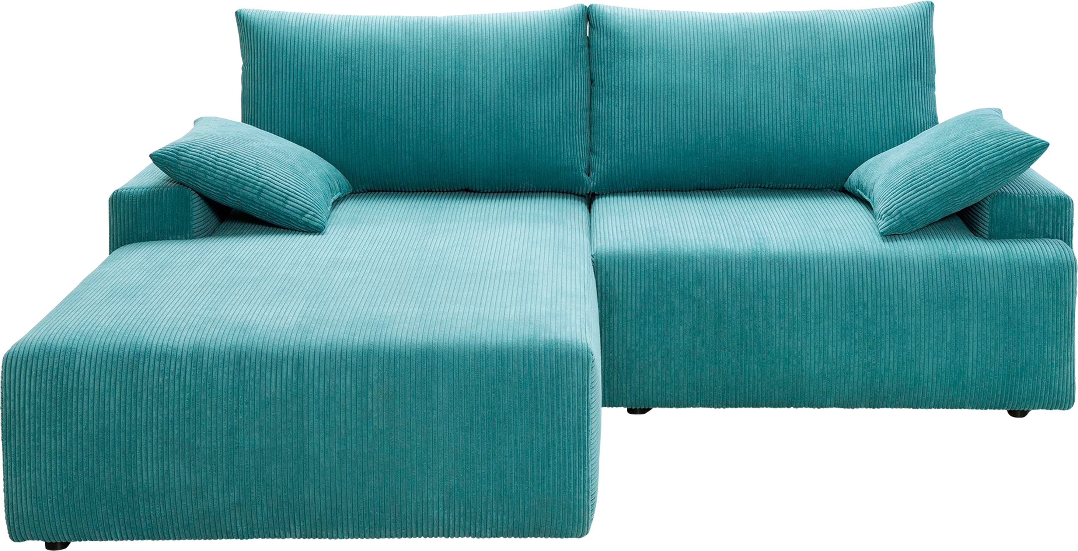 Ecksofa Orinoko, exxpo Bettkasten sky und inklusive Cord-Farben - in fashion Bettfunktion verschiedenen sofa