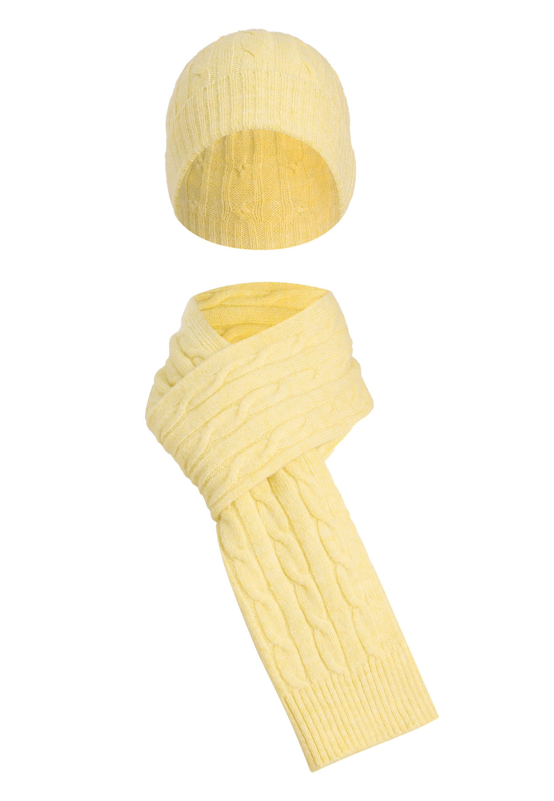 Felix Hardy Strickmütze Set aus Schal und Mütze