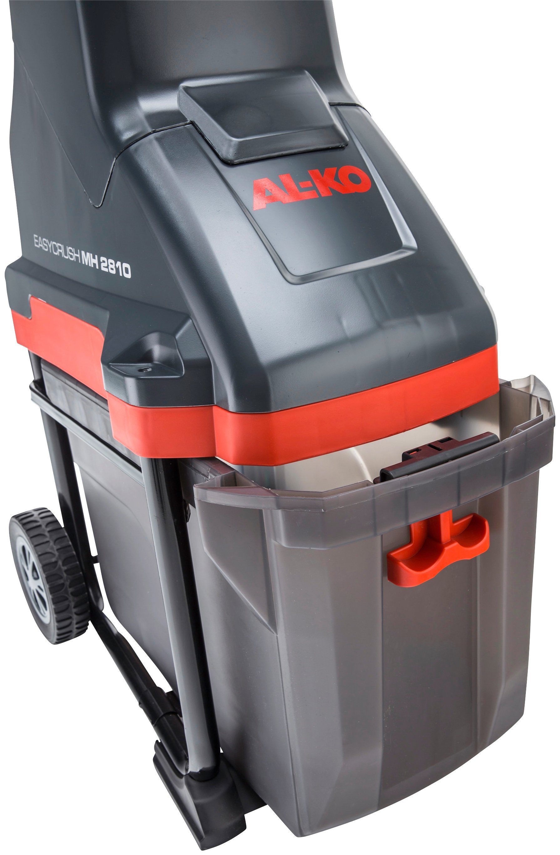 AL-KO Messerhäcksler Easy Crush MH 2810, 4 cm max. Astdurchmesser, mit Fangbox und Nachstopfer – Bild 4 von 5