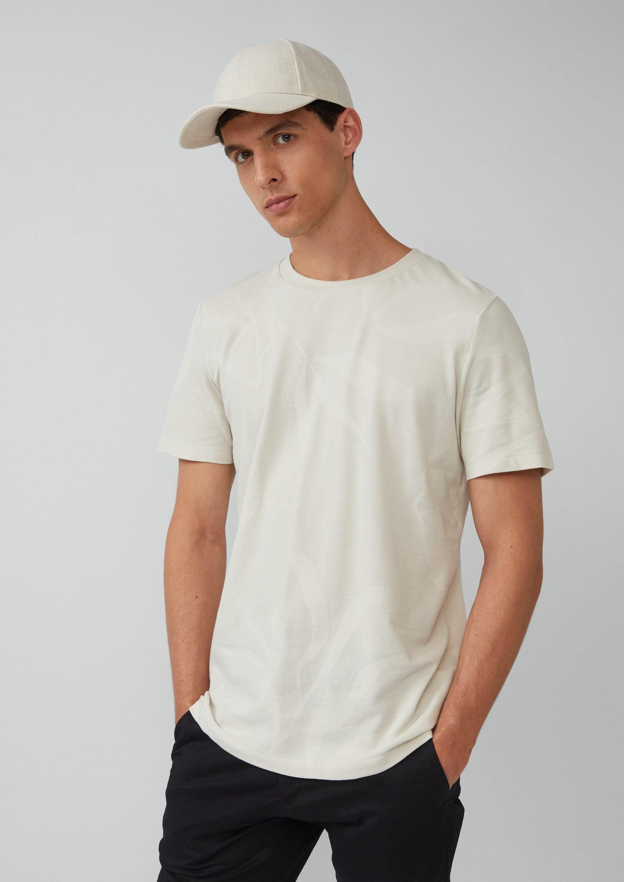 s.Oliver Snapback Cap Kappe Melierte Cap aus Leinenmix