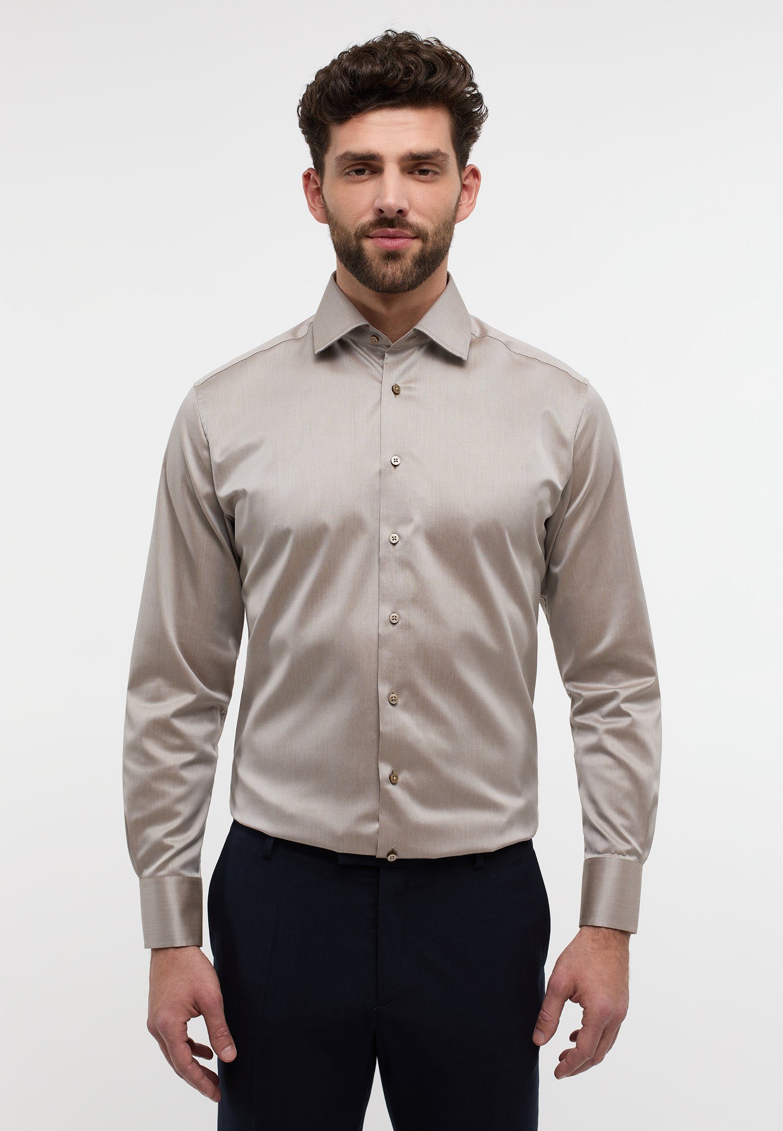 Eterna Langarmhemd MODERN FIT NON IRON günstig online kaufen