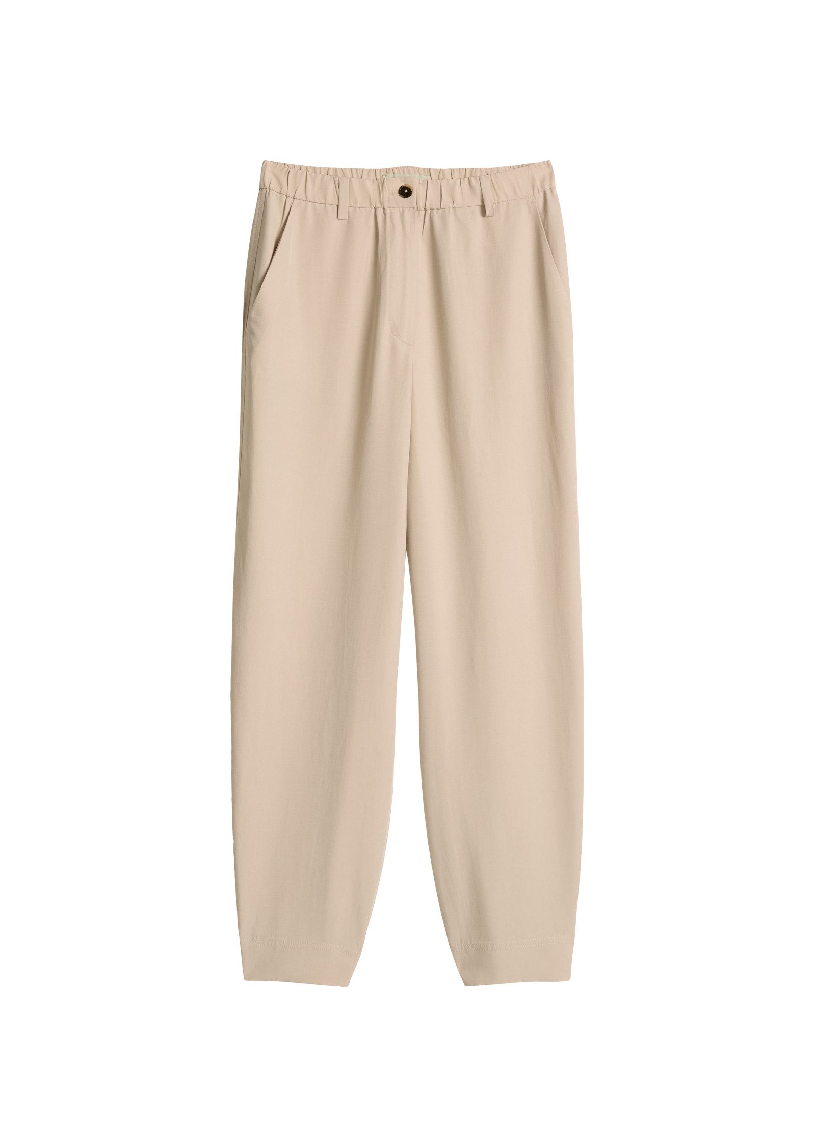 Chinohose aus Lyocell-Leinen-Mix