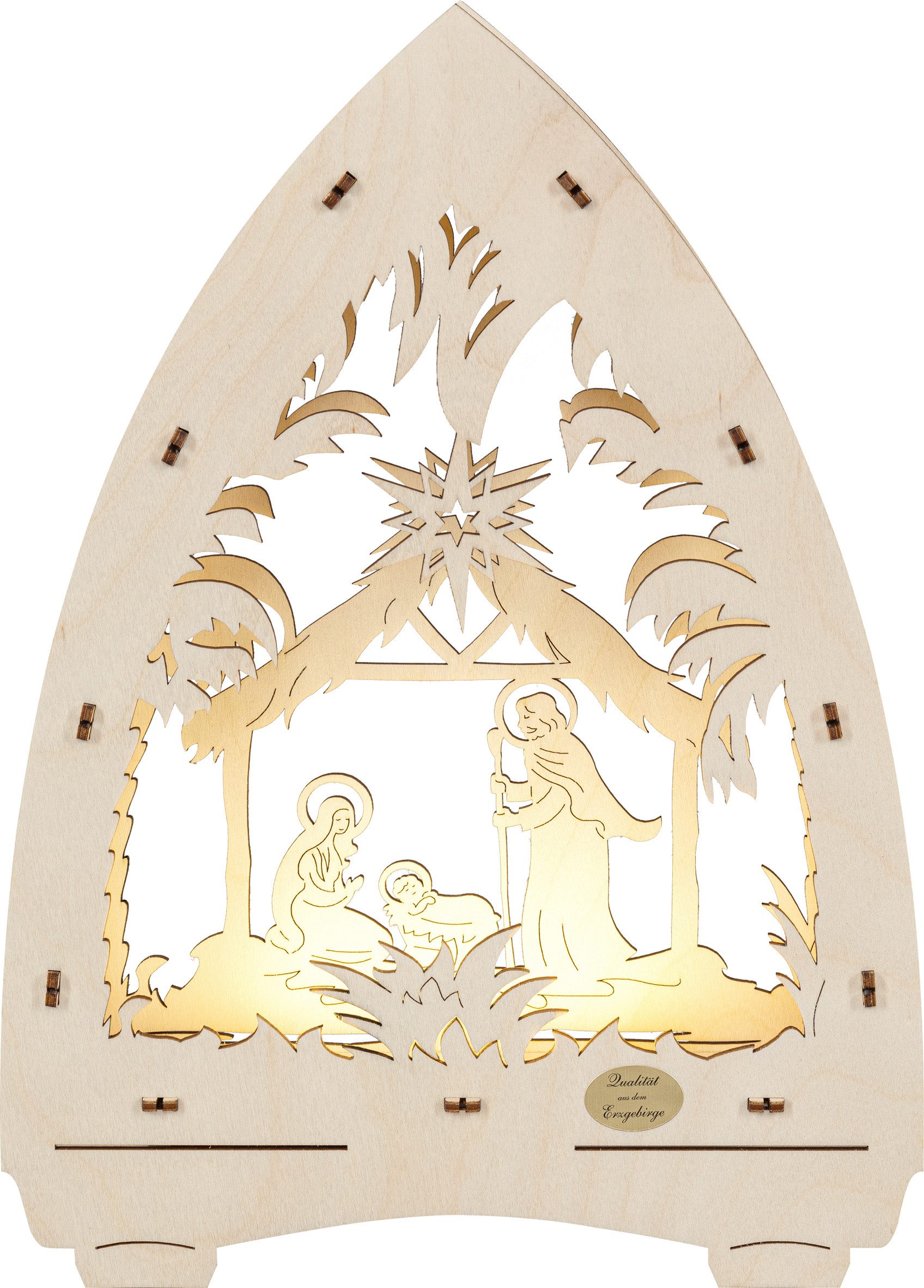 SAICO Original LED Schwibbogen LED-Lichterspitze, Christi Geburt, für Batte günstig online kaufen