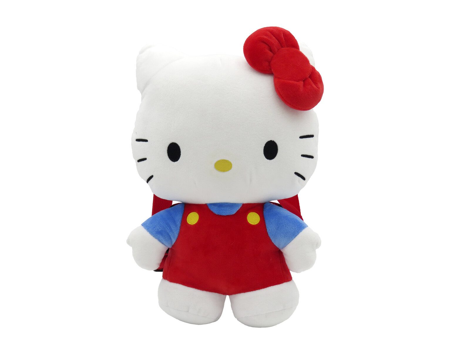 Hello Kitty Kinderrucksack - Plüschrucksack Kuschelig mit Reißverschluss (1-tlg)