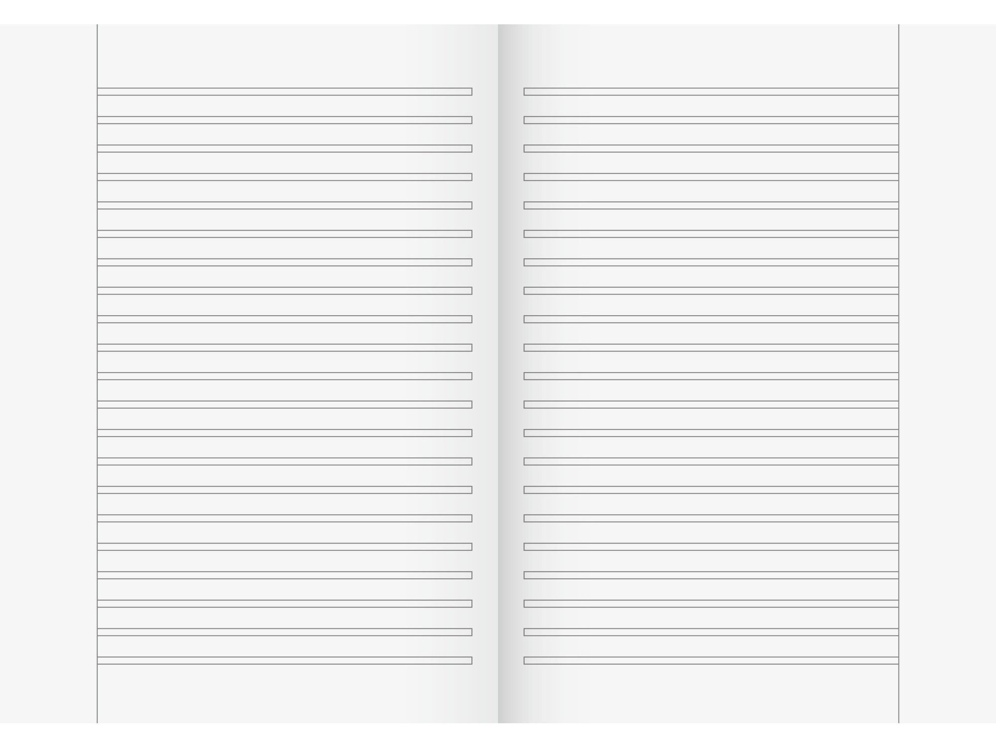 Baier & Schneider Schulheft Schulheft A4 Lineatur 3R 16 Blatt mehrfarbig, zwei Linien pro Zeile mit Rand – Bild 2 von 2