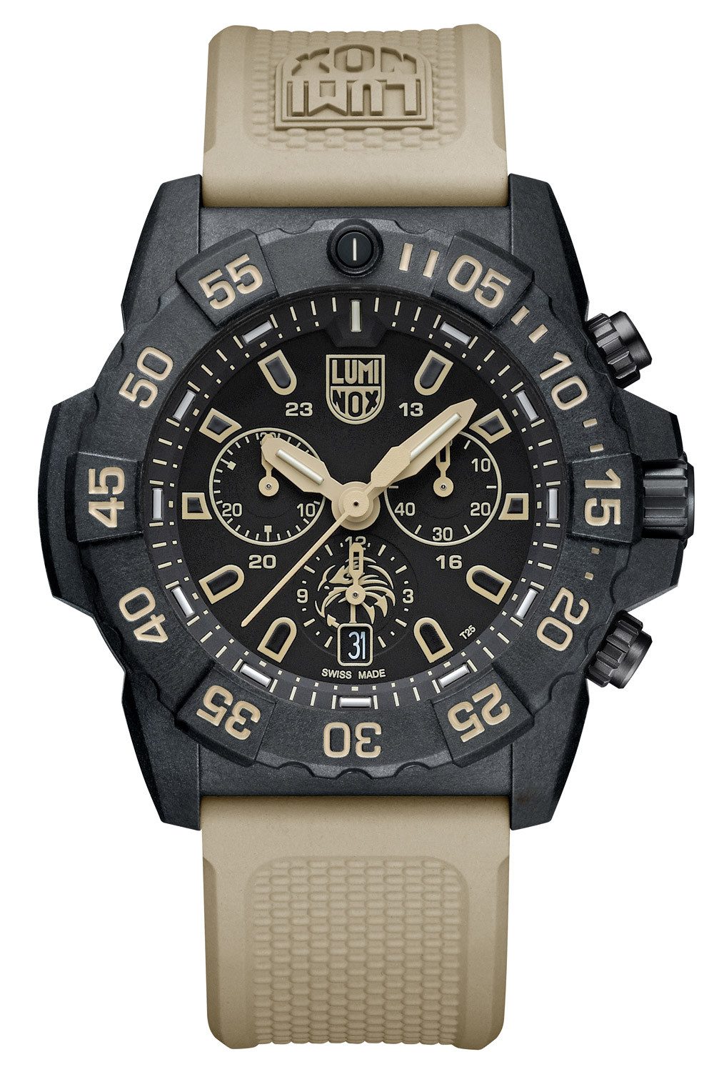 Luminox Taucheruhr für Navy Seal mit 2 Bändern
