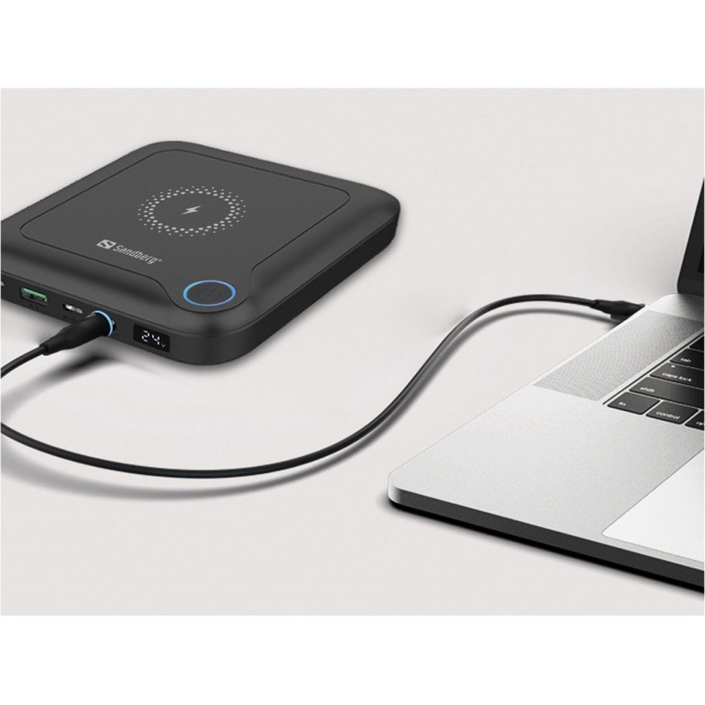 Sandberg All-in1 Laptop 24000 - Powerbank - schwarz Powerbank
