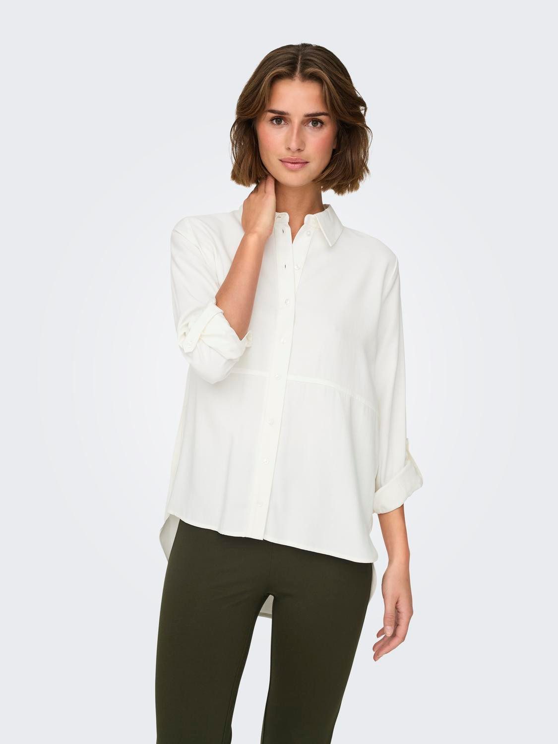 JACQUELINE de YONG Blusenshirt Hemdkragen Voluminöse günstig online kaufen