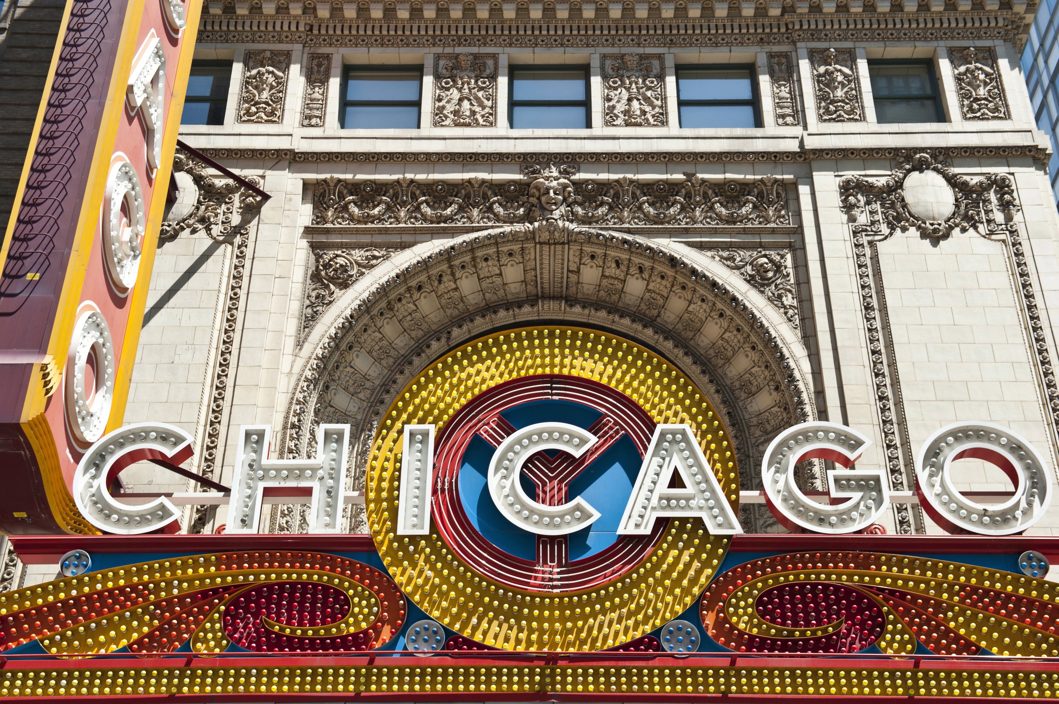 Papermoon Fototapete CHICAGO-ALTSTADT NEW YORK LAS VESGAS VINTAGE SCHILD XXL