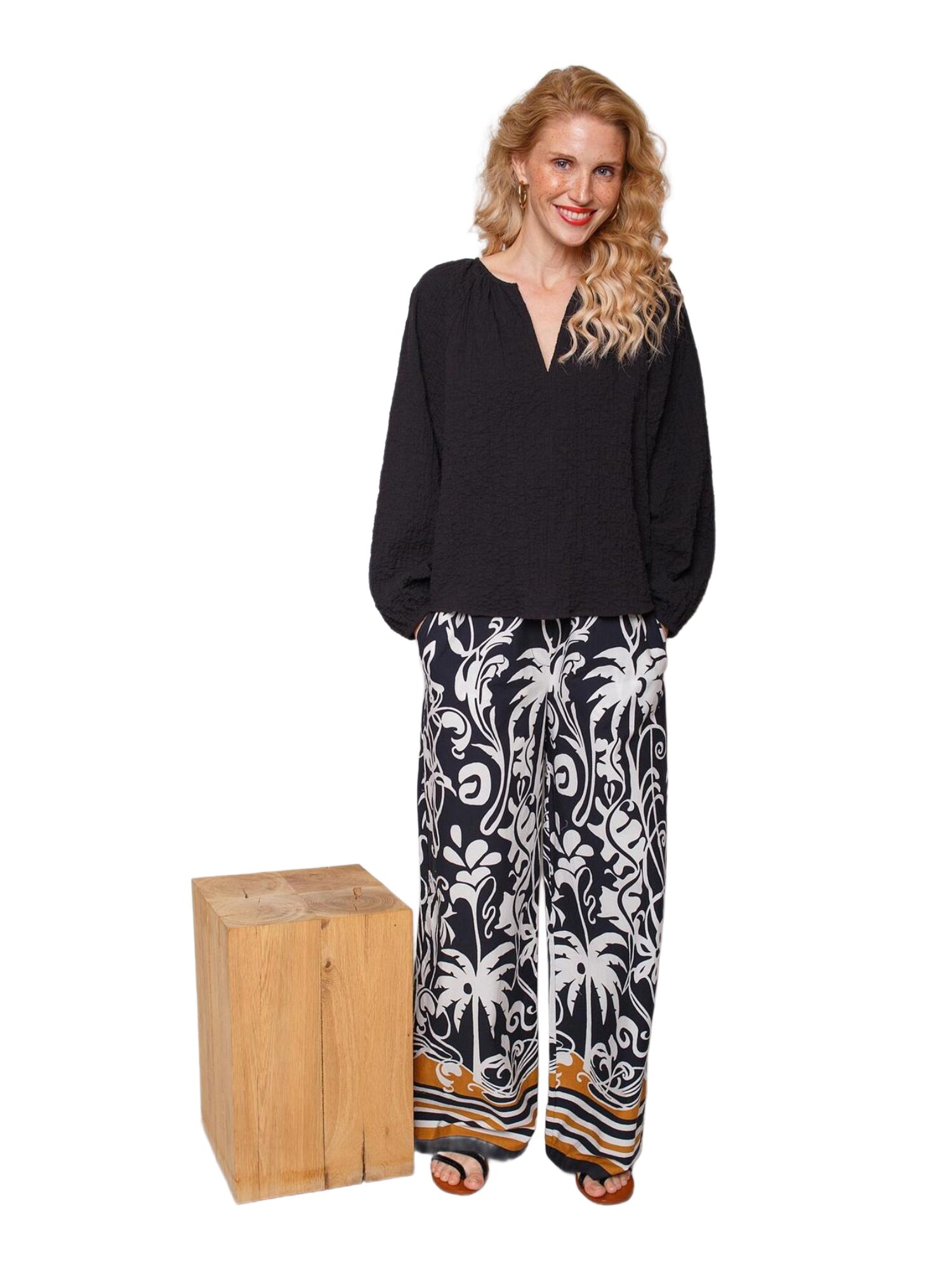 Emily Van Den Bergh Stoffhose