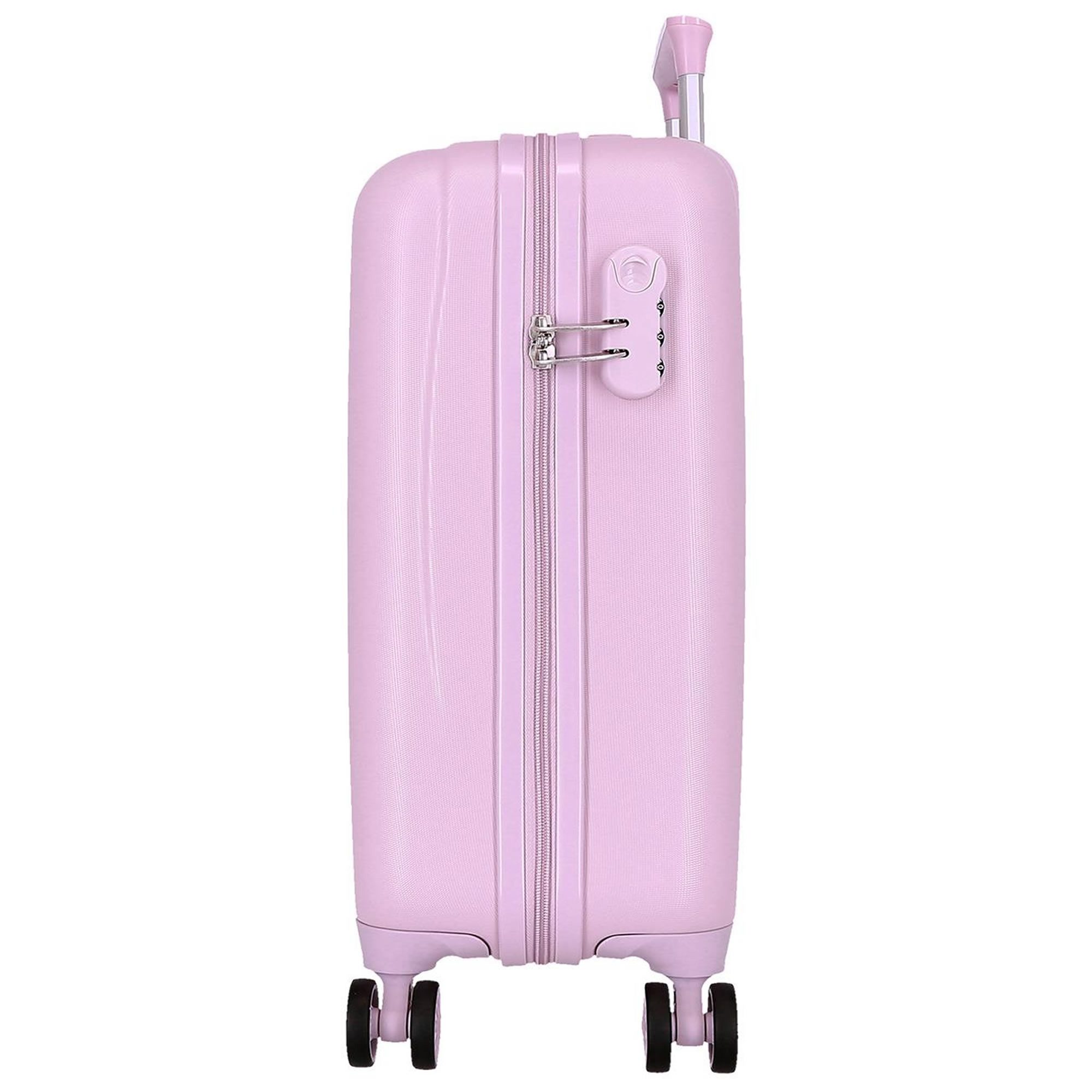 Frozen Kinderkoffer Frozen Trolley 50 cm – Hartschalenkoffer mit 360° Rollen und Schloss, Qualitätsware, Leicht, ABS-Hartschale, 4 Rollen 360°