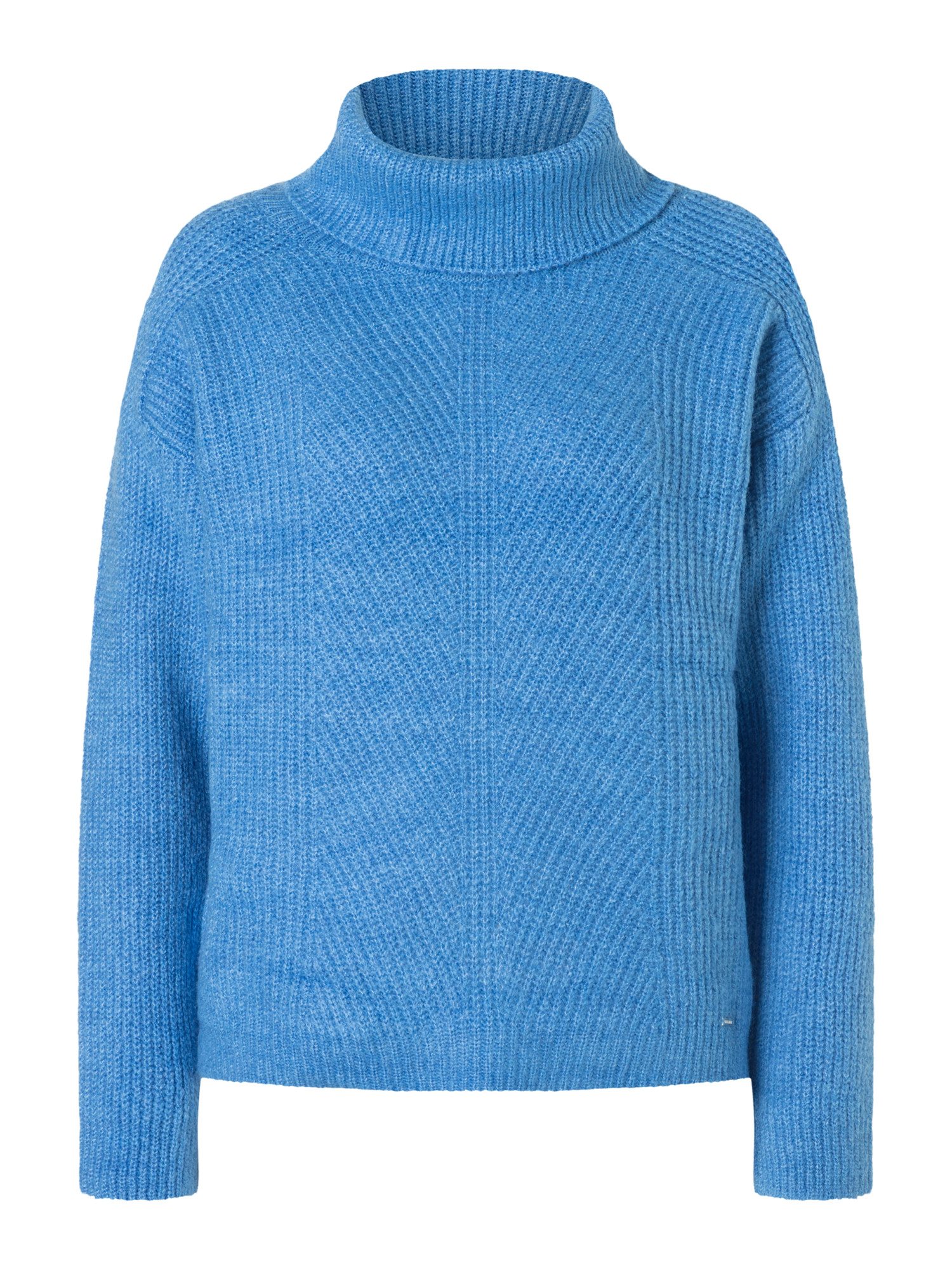 MORE&MORE Rollkragenpullover Rollkragenpullover mit Rippenstruktur günstig online kaufen