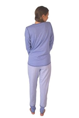 Consult-Tex Pyjama Damen Pyjama Schlafanzug DW330 (Packung, 2 tlg) aus weicher Baumwolle-Jersey Qualität